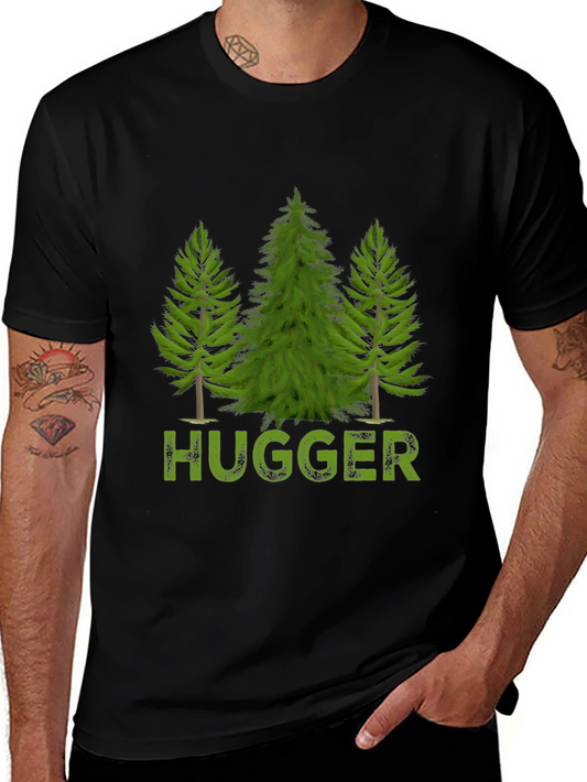 Tree Hugger Graphic Tee - Nature Lovers Gift