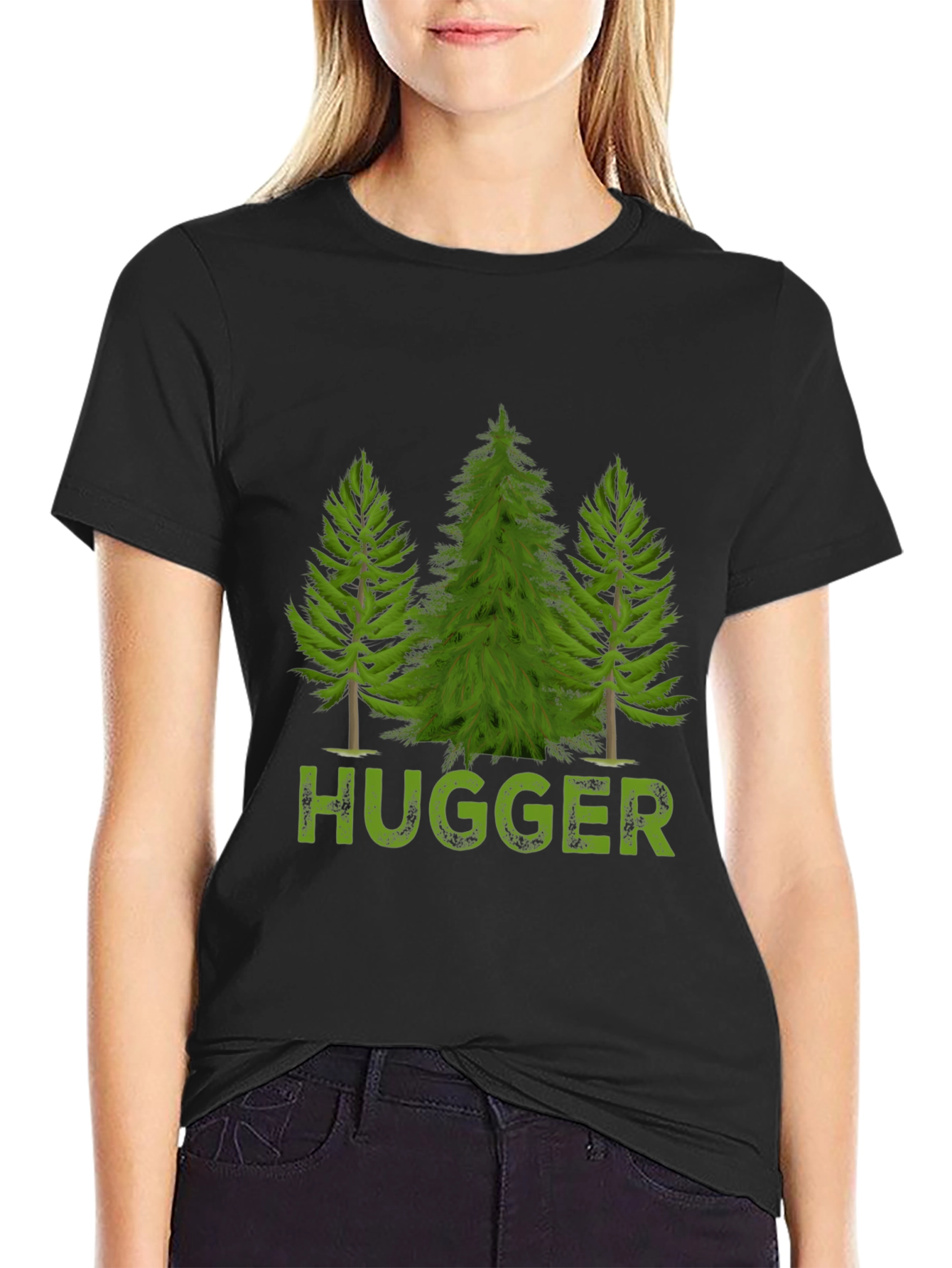 Tree Hugger Graphic Tee - Nature Lovers Gift