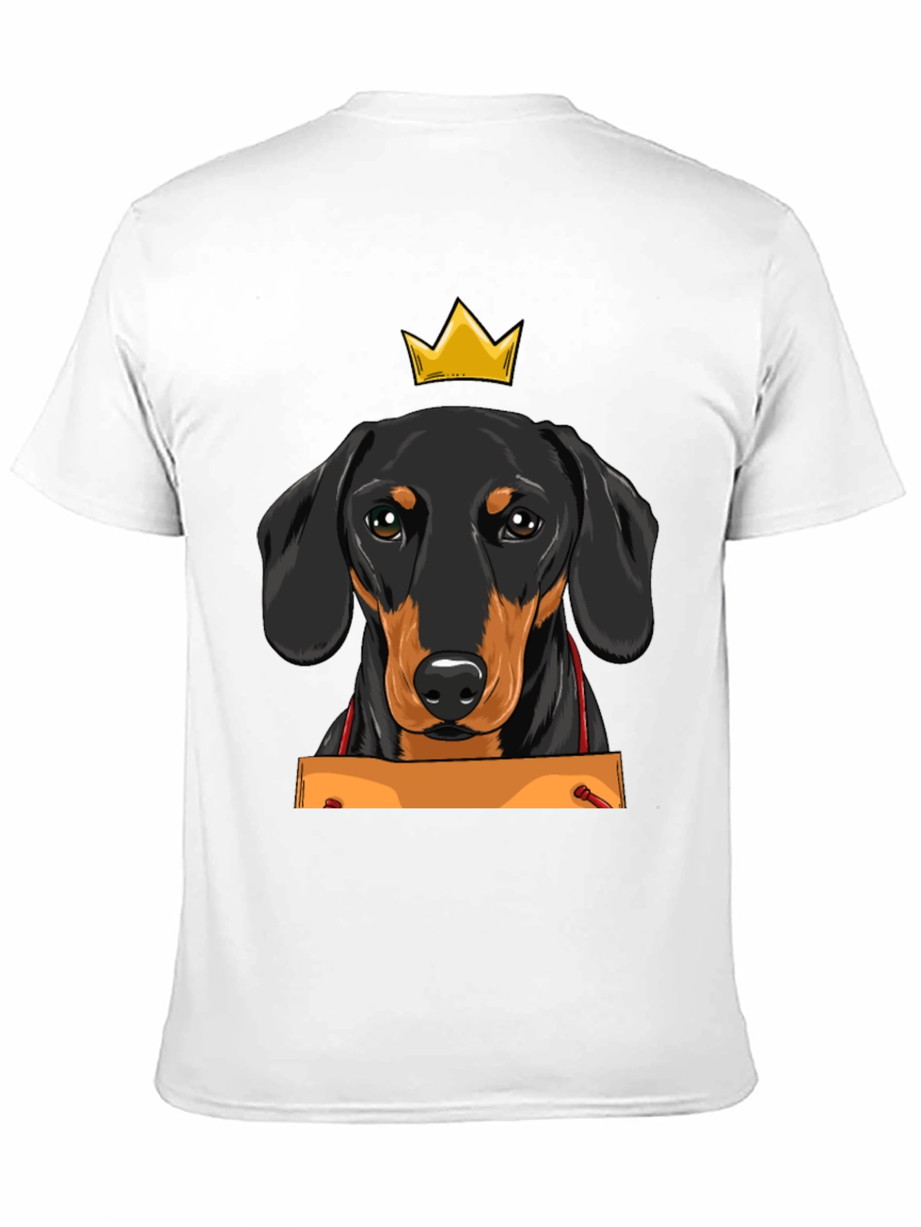 Dachshund King T-Shirt - Cute Dog Graphic Tee