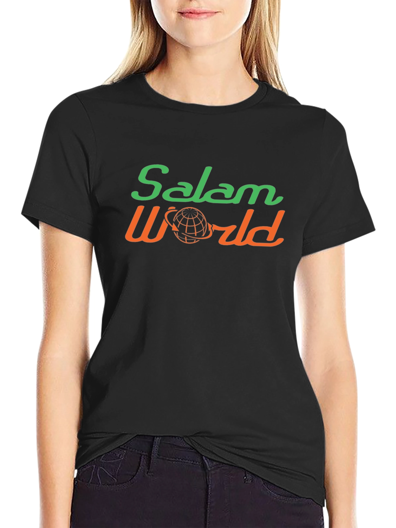 Salam World Graphic T-Shirt