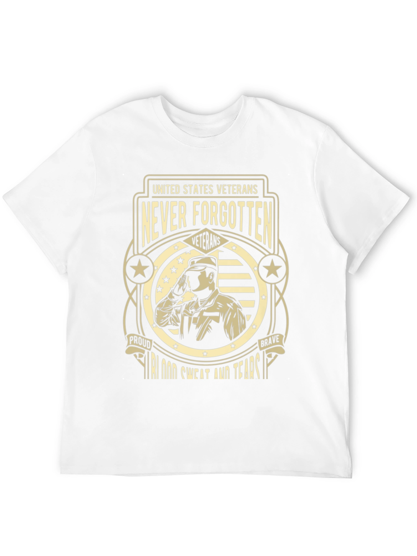 United States Veterans T-Shirt - Never Forgotten