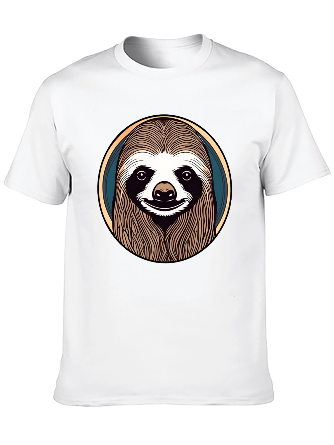 Sloth Graphic T-Shirt - Mens Casual Tee