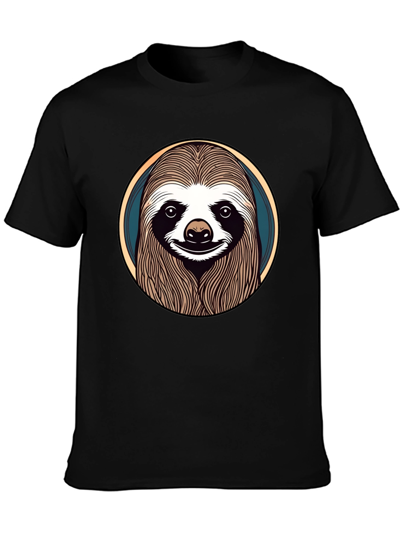 Sloth Graphic T-Shirt - Mens Casual Tee