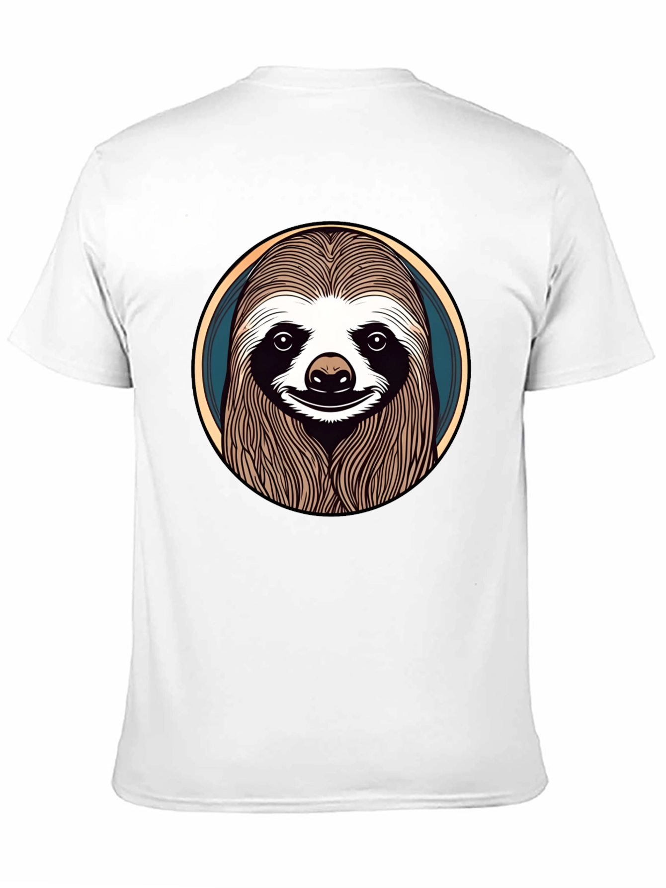 Sloth Graphic T-Shirt - Mens Casual Tee