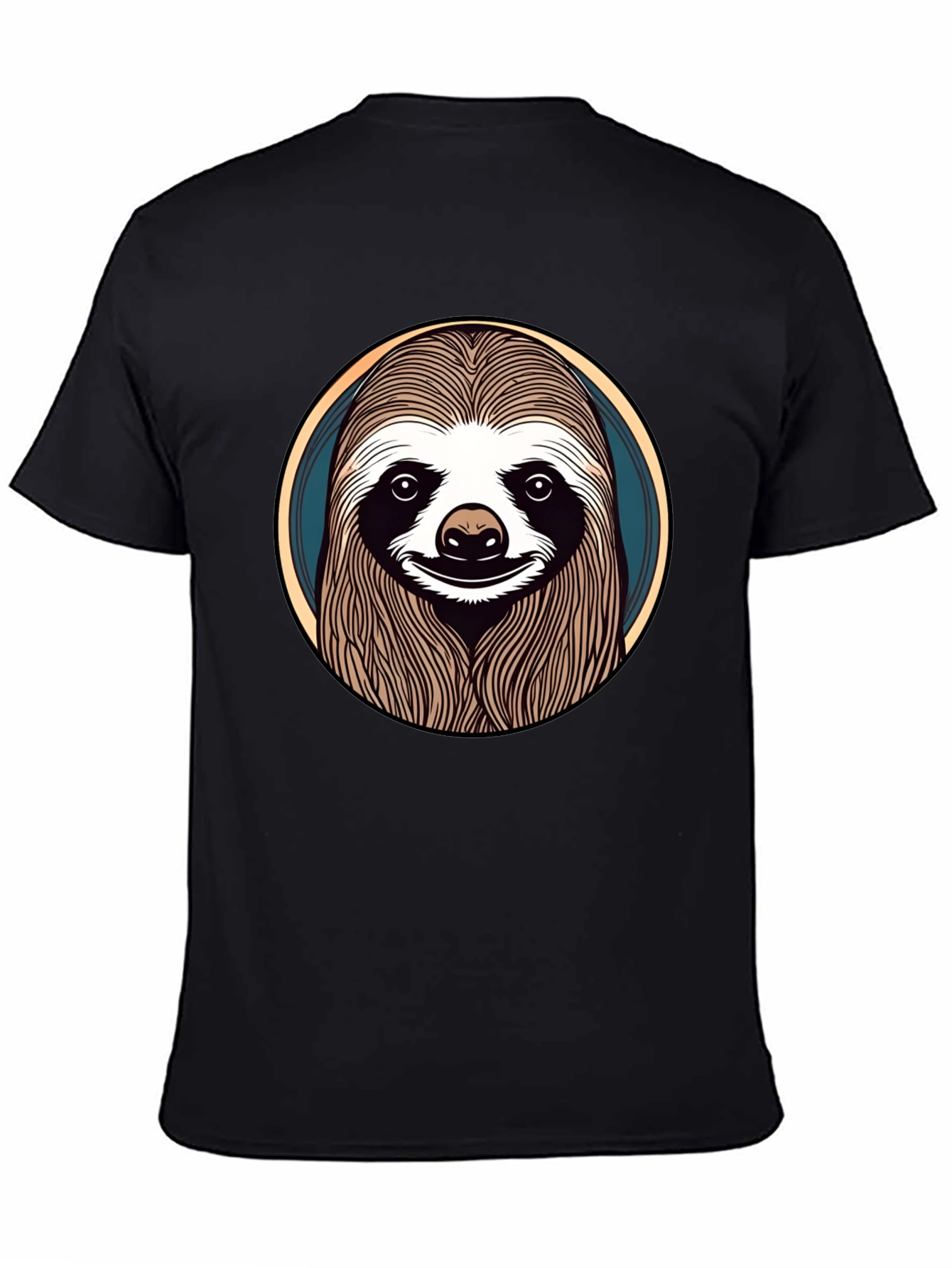 Sloth Graphic T-Shirt - Mens Casual Tee