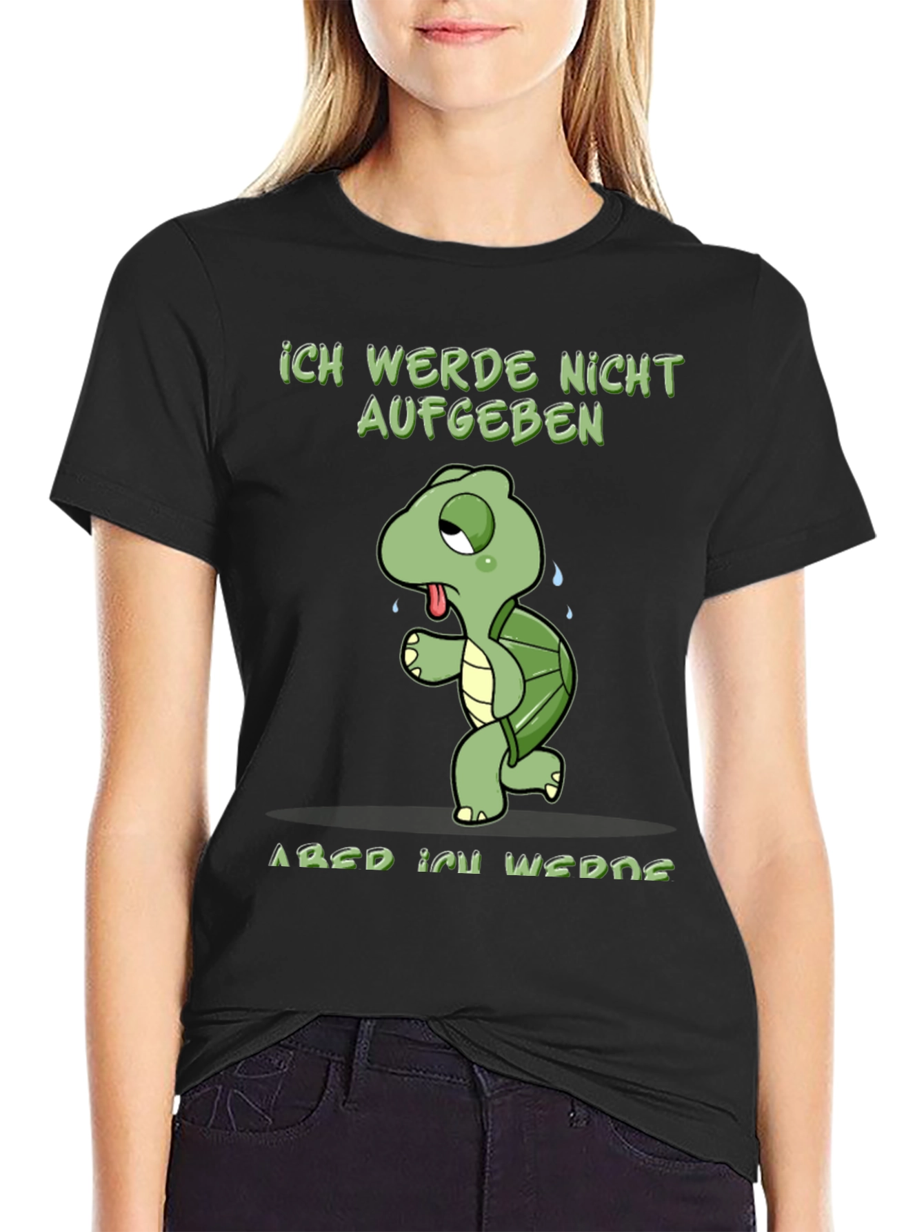 Never Give Up Turtle T-Shirt