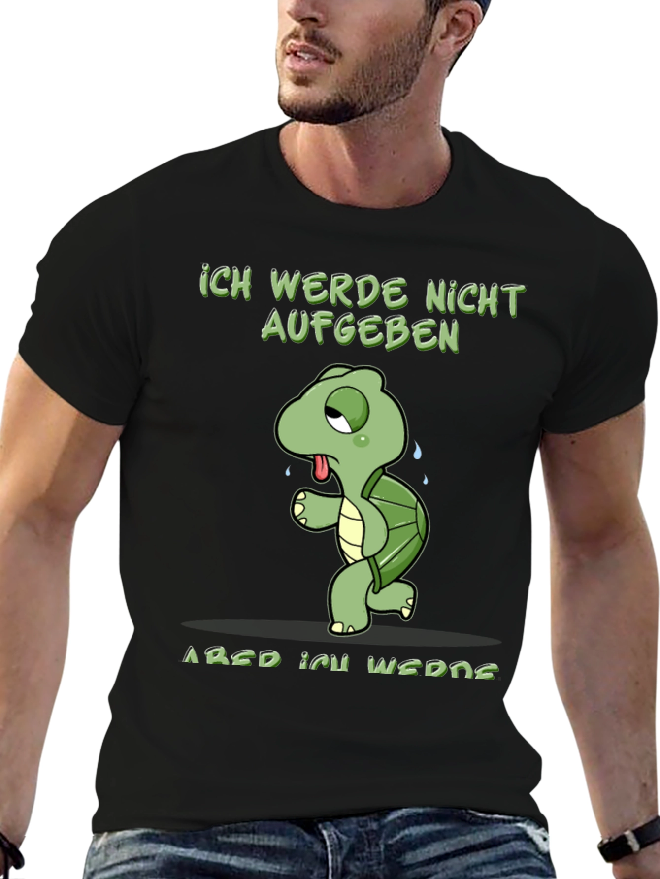 Never Give Up Turtle T-Shirt