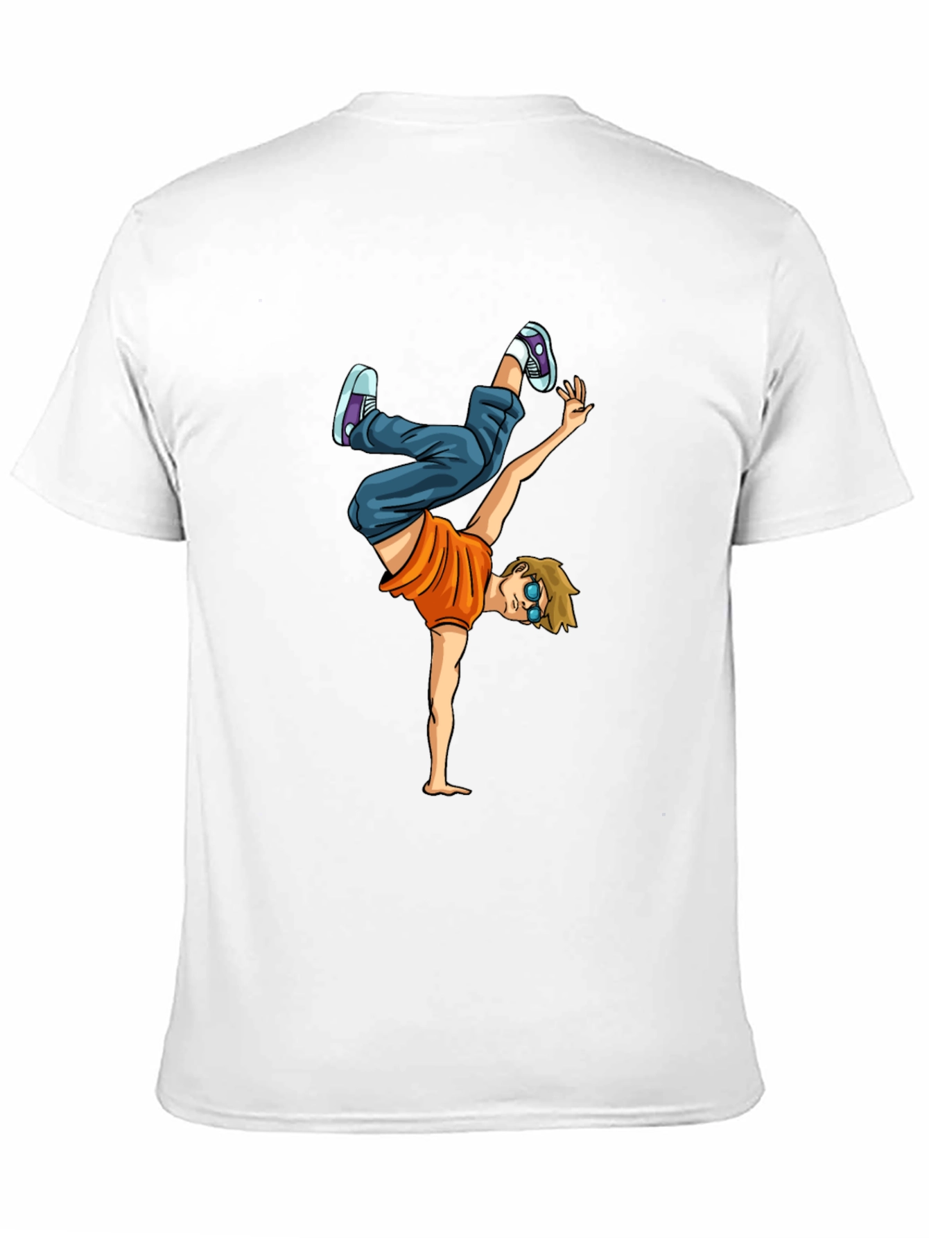 Breakdancing Graphic Tee - Cool Urban Style
