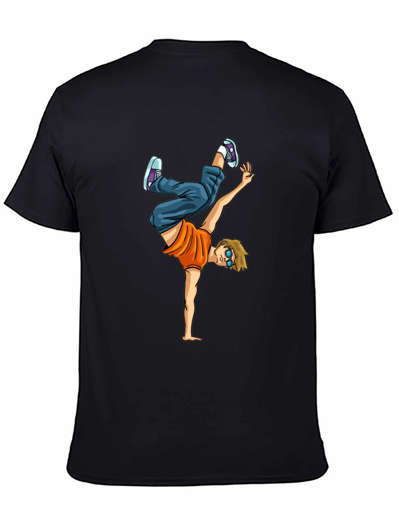 Breakdancing Graphic Tee - Cool Urban Style