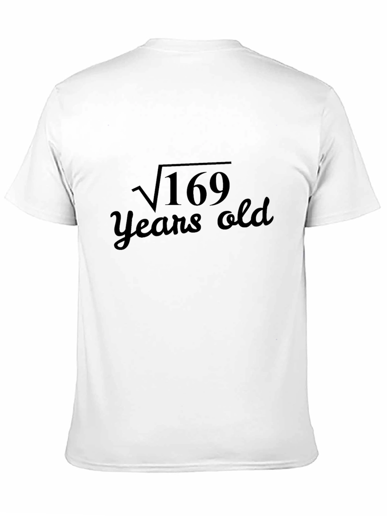 Funny 13th Birthday T-Shirt - Square Root of 169