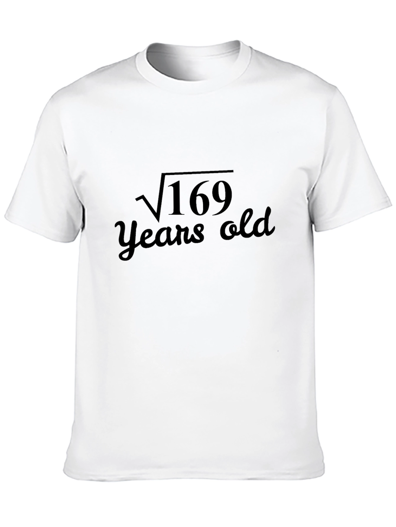 Funny 13th Birthday T-Shirt - Square Root of 169