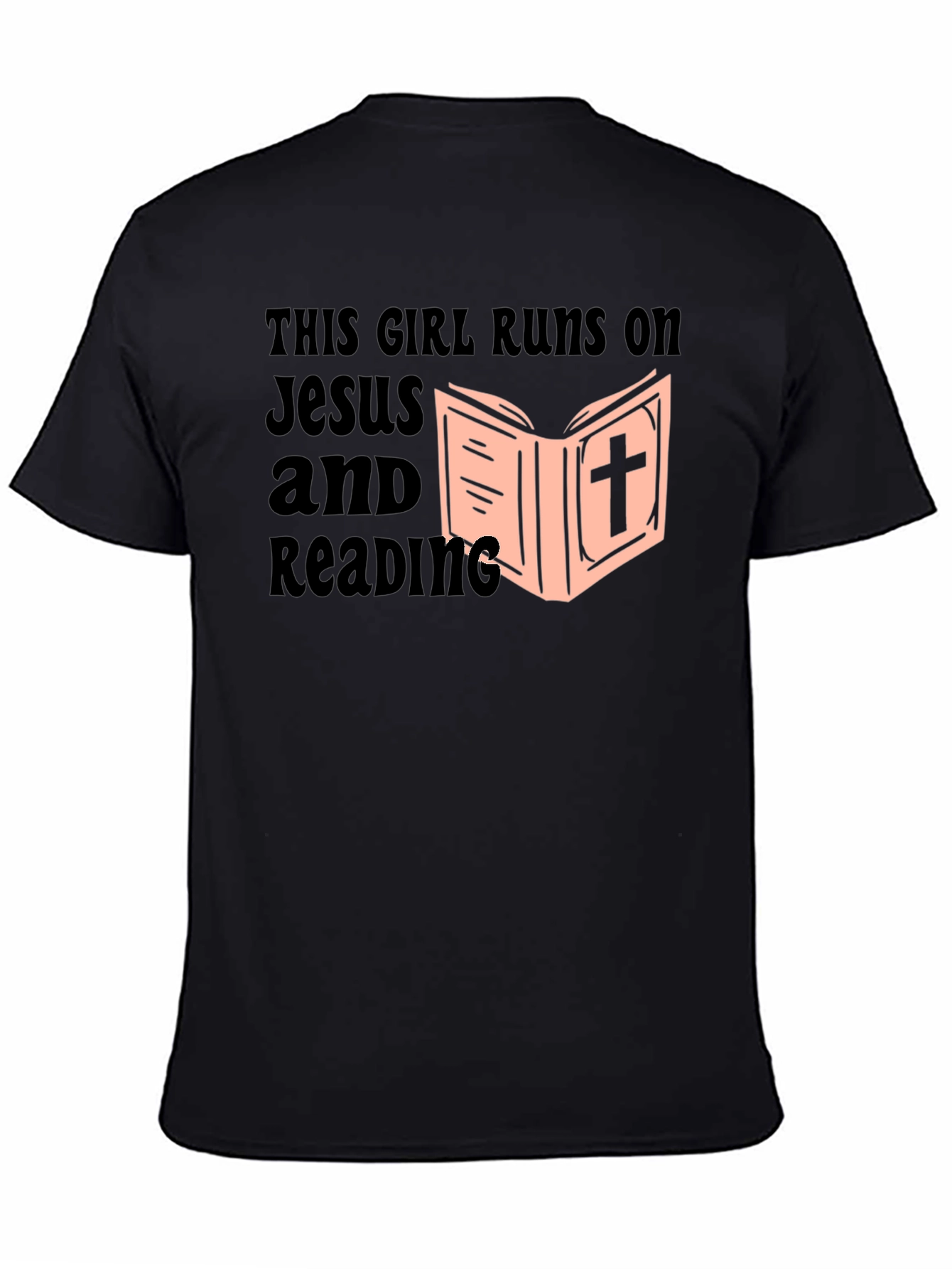 Jesus and Reading Graphic T-Shirt