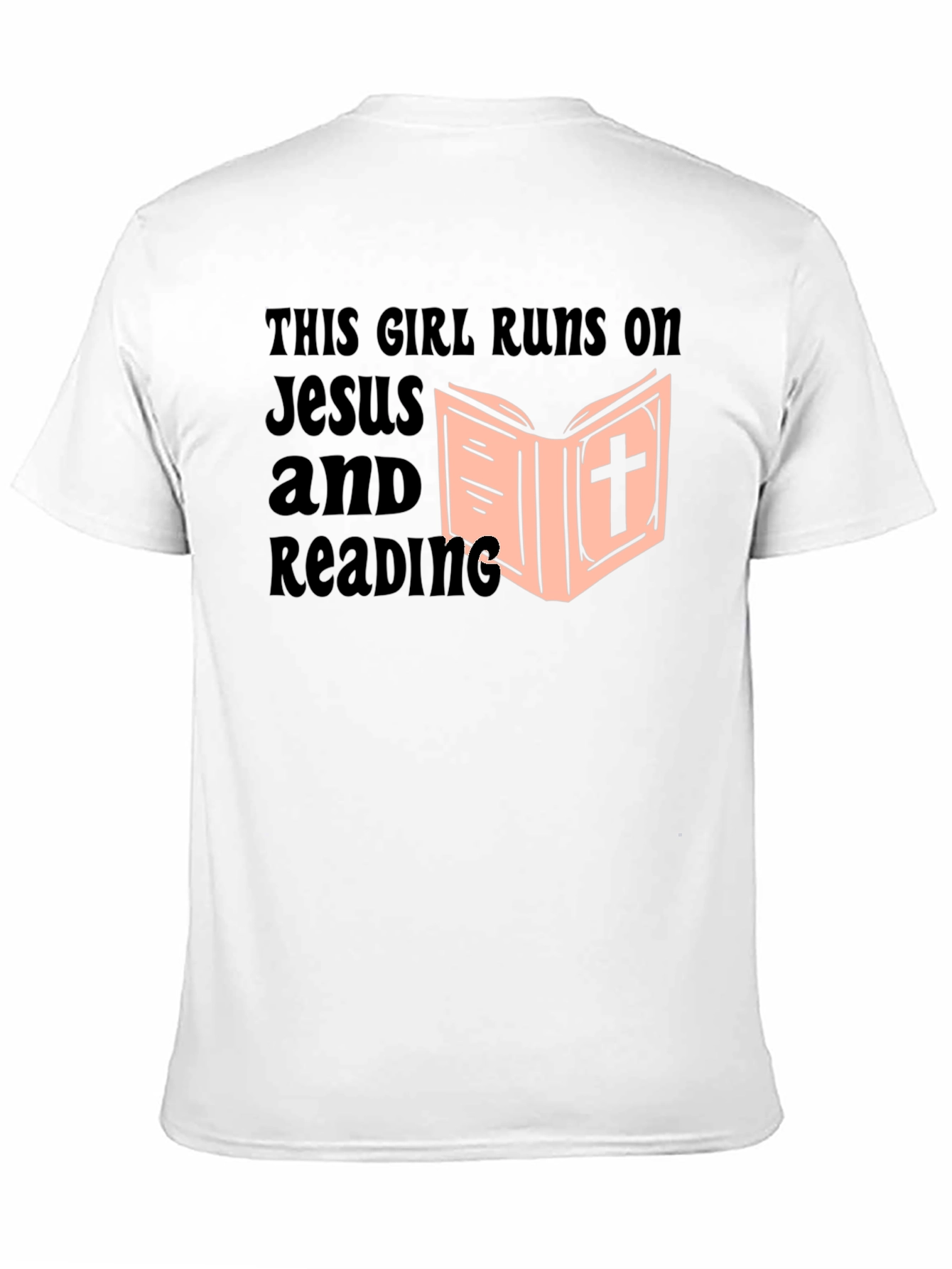 Jesus and Reading Graphic T-Shirt