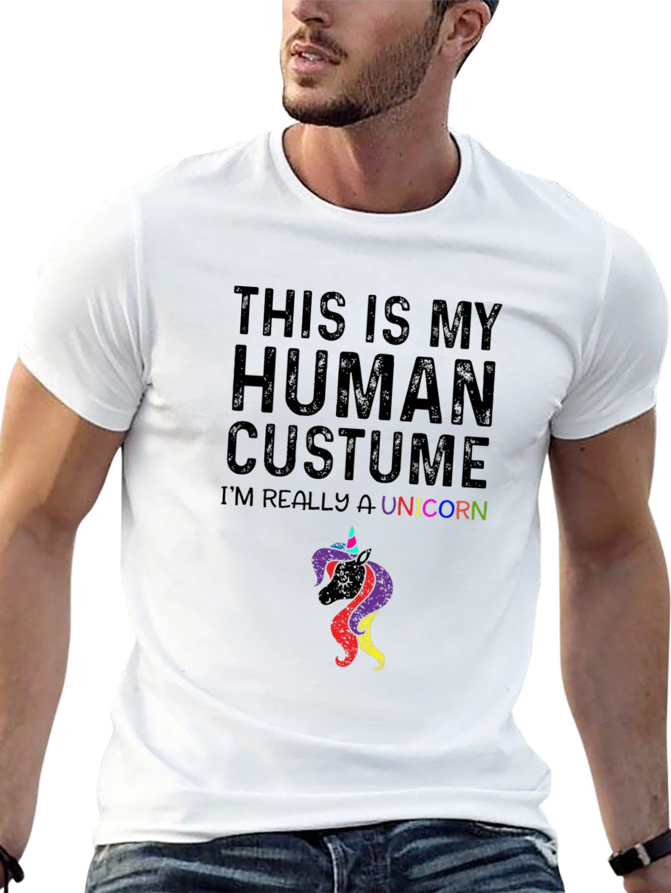 Funny Unicorn Costume T-Shirt