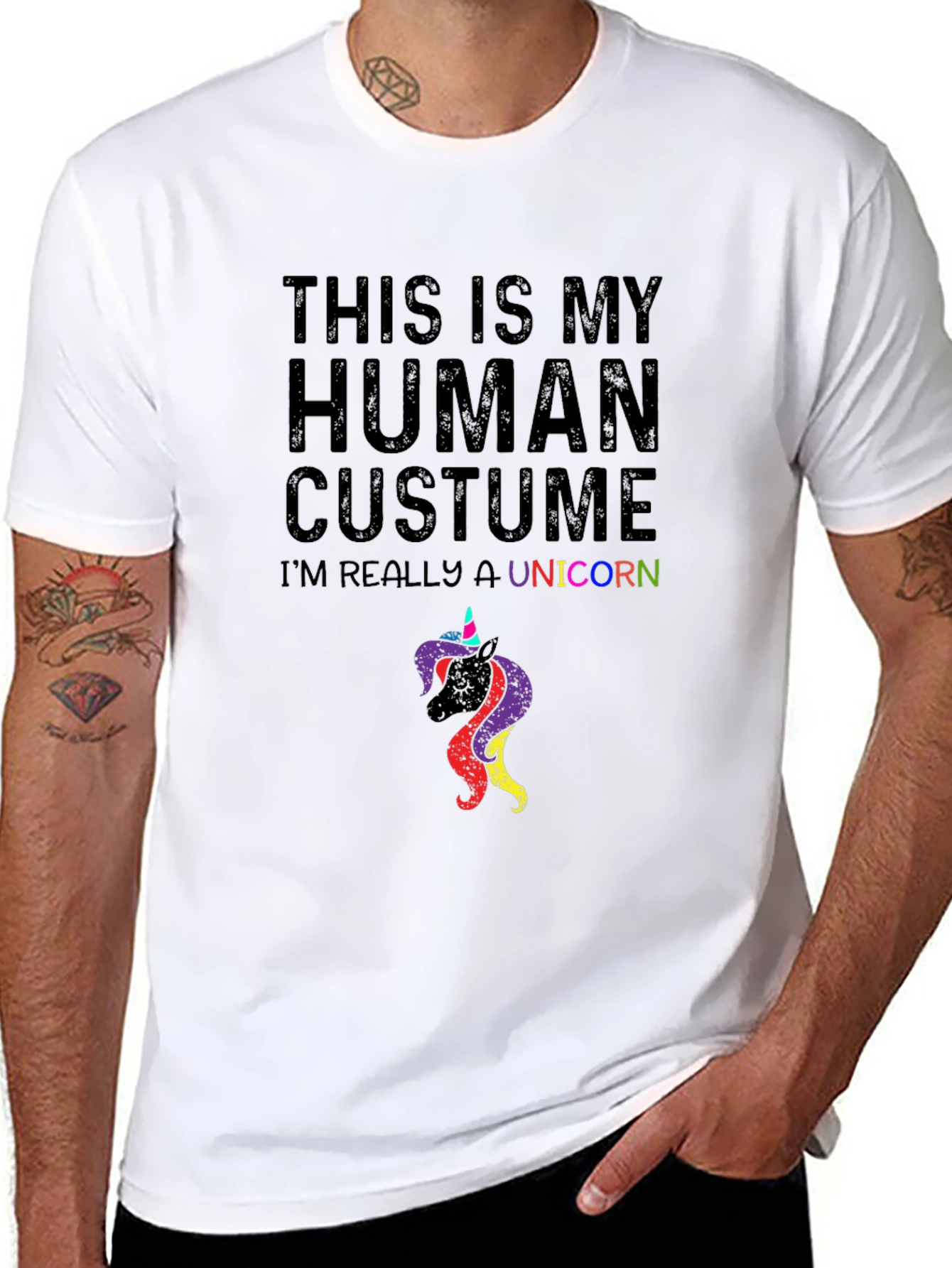 Funny Unicorn Costume T-Shirt
