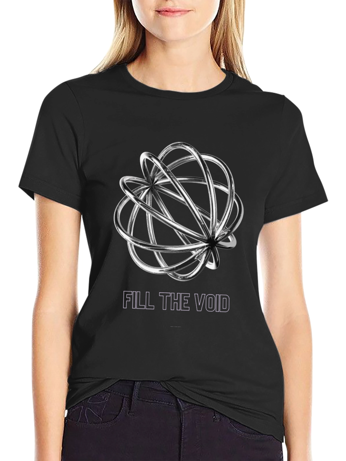 Fill The Void Graphic Tee - Modern Streetwear Style
