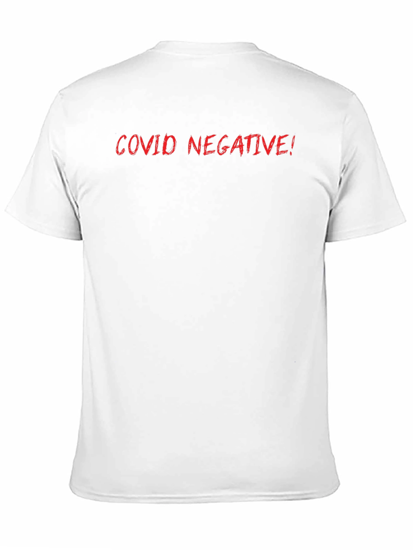 COVID Negative! Black Graphic Tee