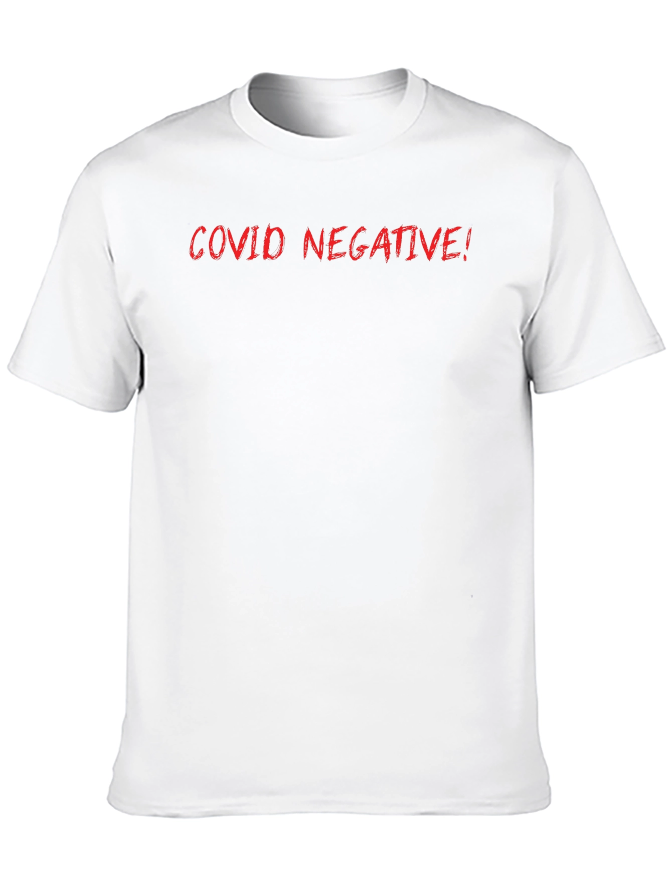 COVID Negative! Black Graphic Tee