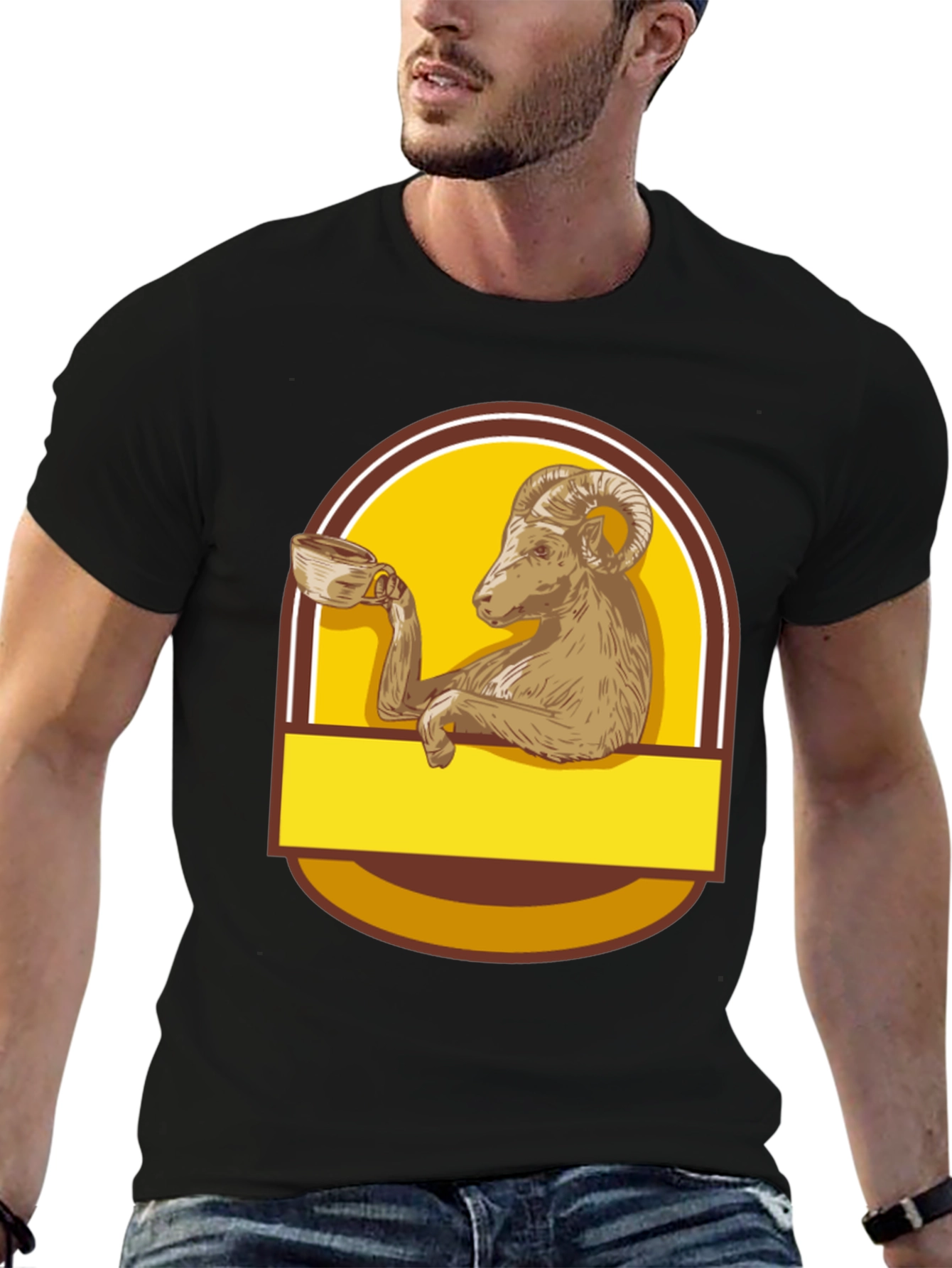 Ram Coffee Lover Graphic Tee
