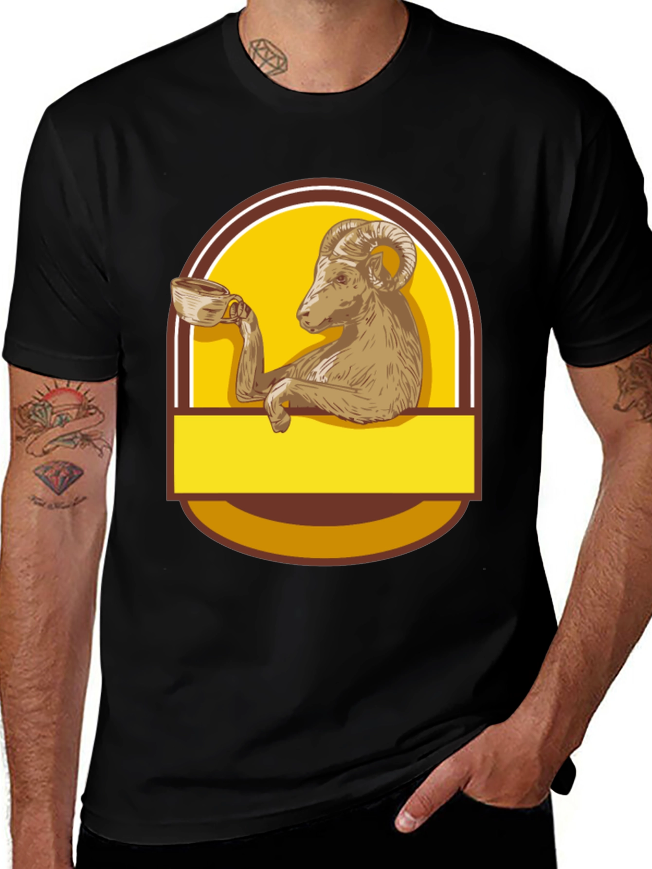 Ram Coffee Lover Graphic Tee