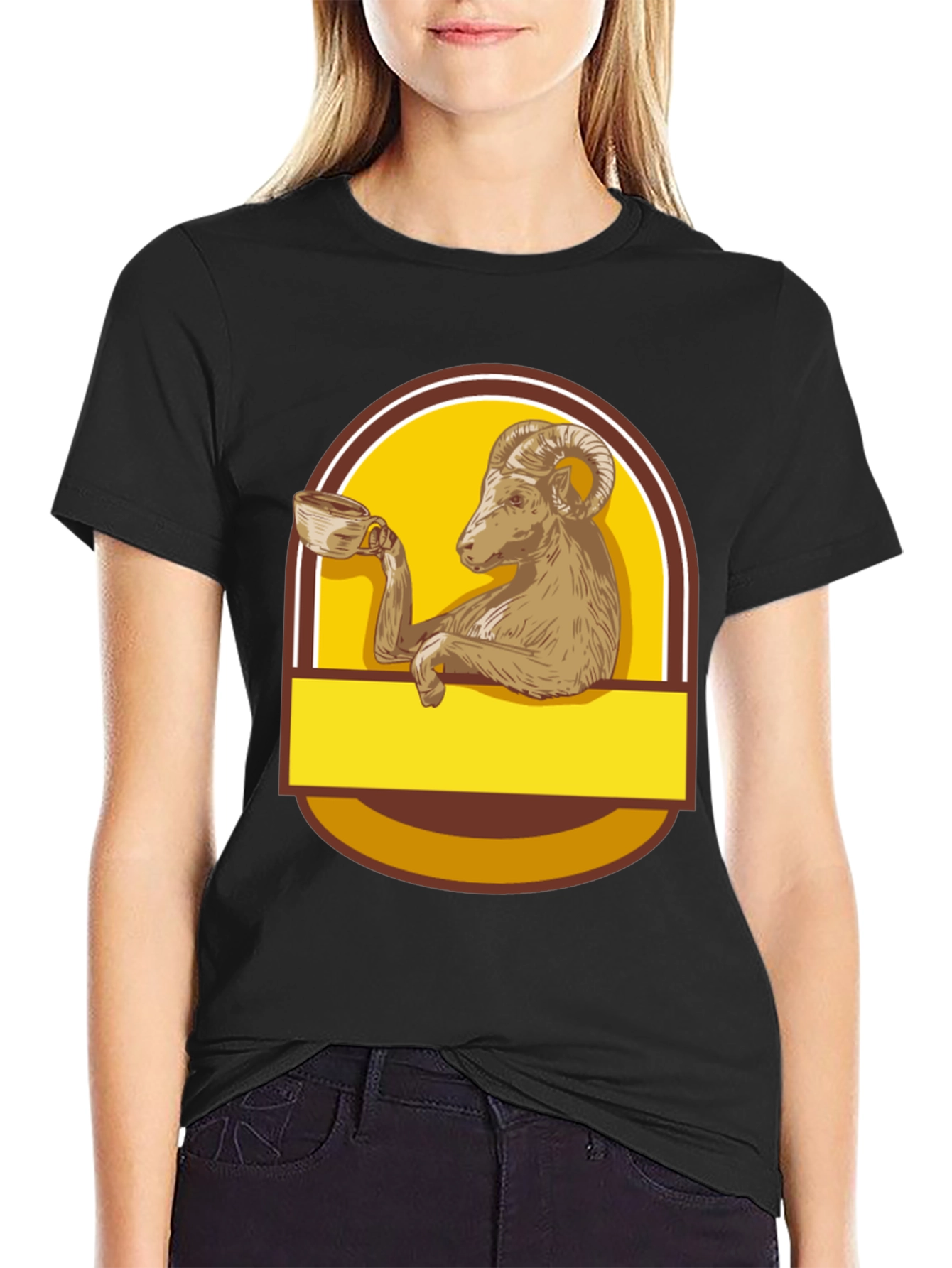 Ram Coffee Lover Graphic Tee
