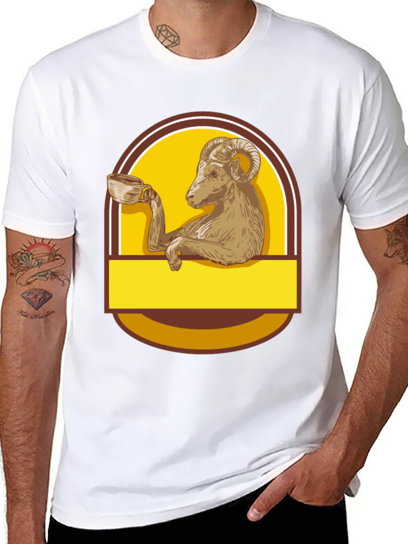 Ram Coffee Lover Graphic Tee