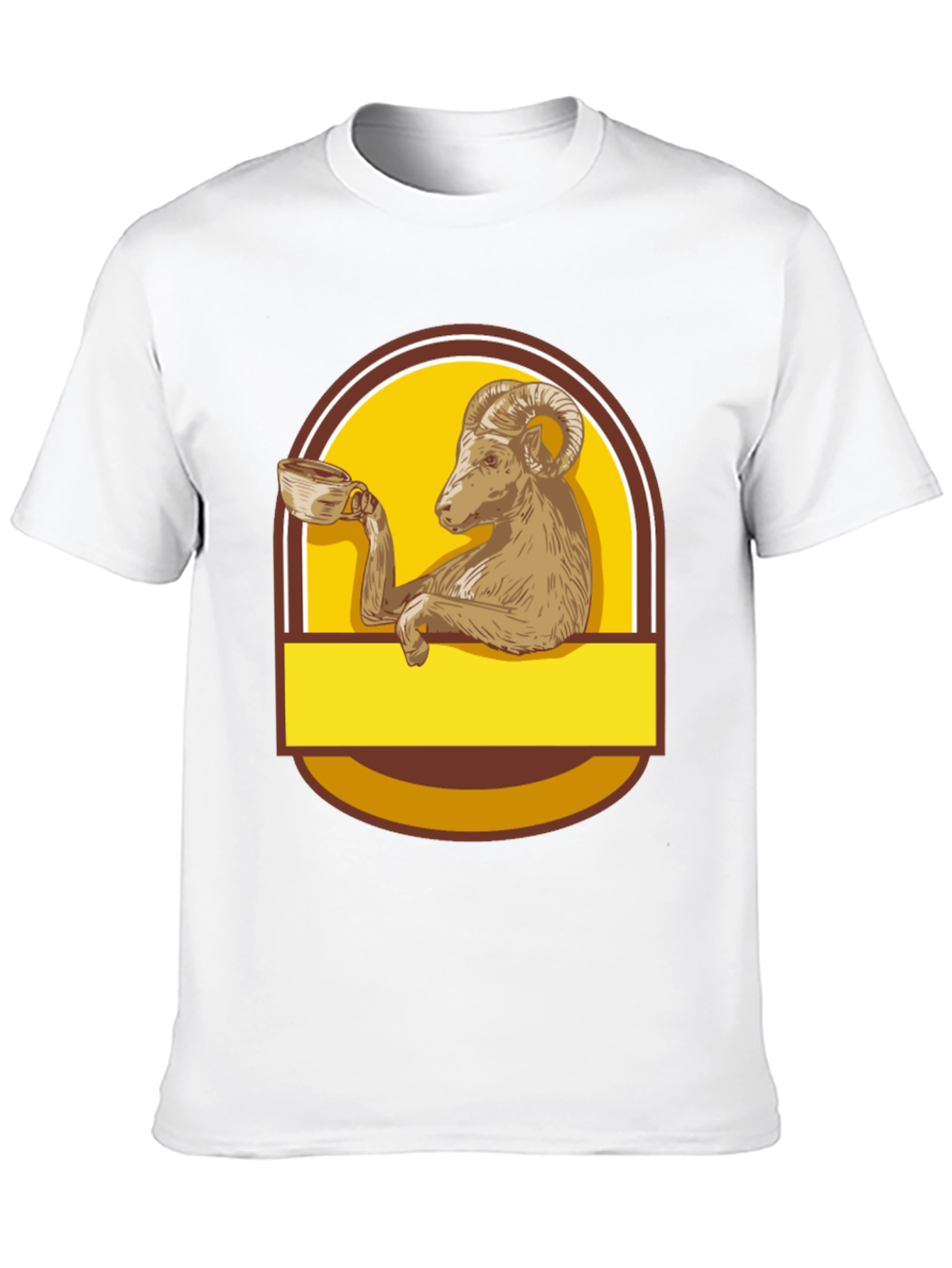 Ram Coffee Lover Graphic Tee