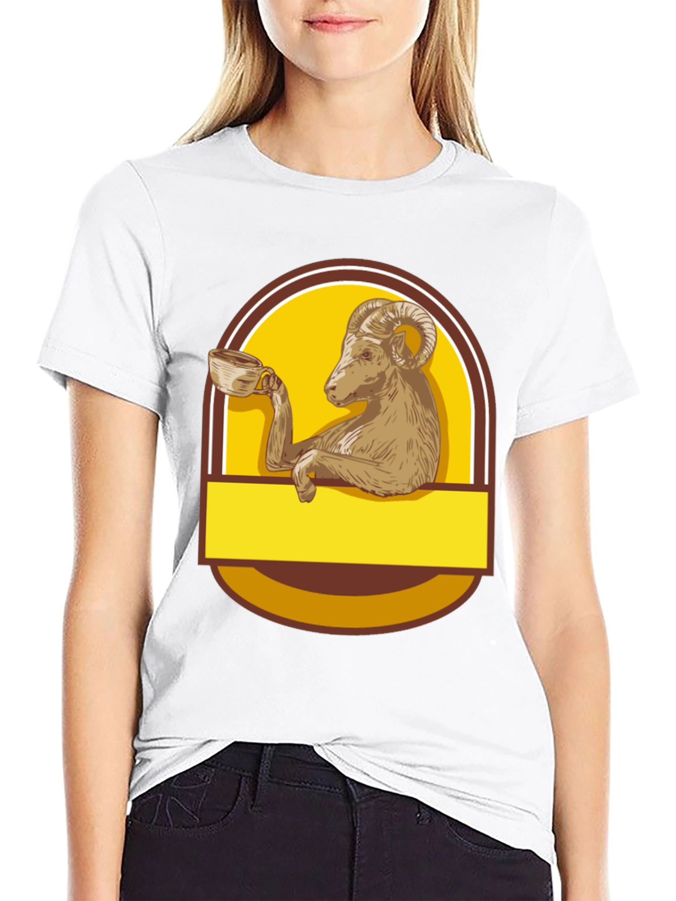 Ram Coffee Lover Graphic Tee