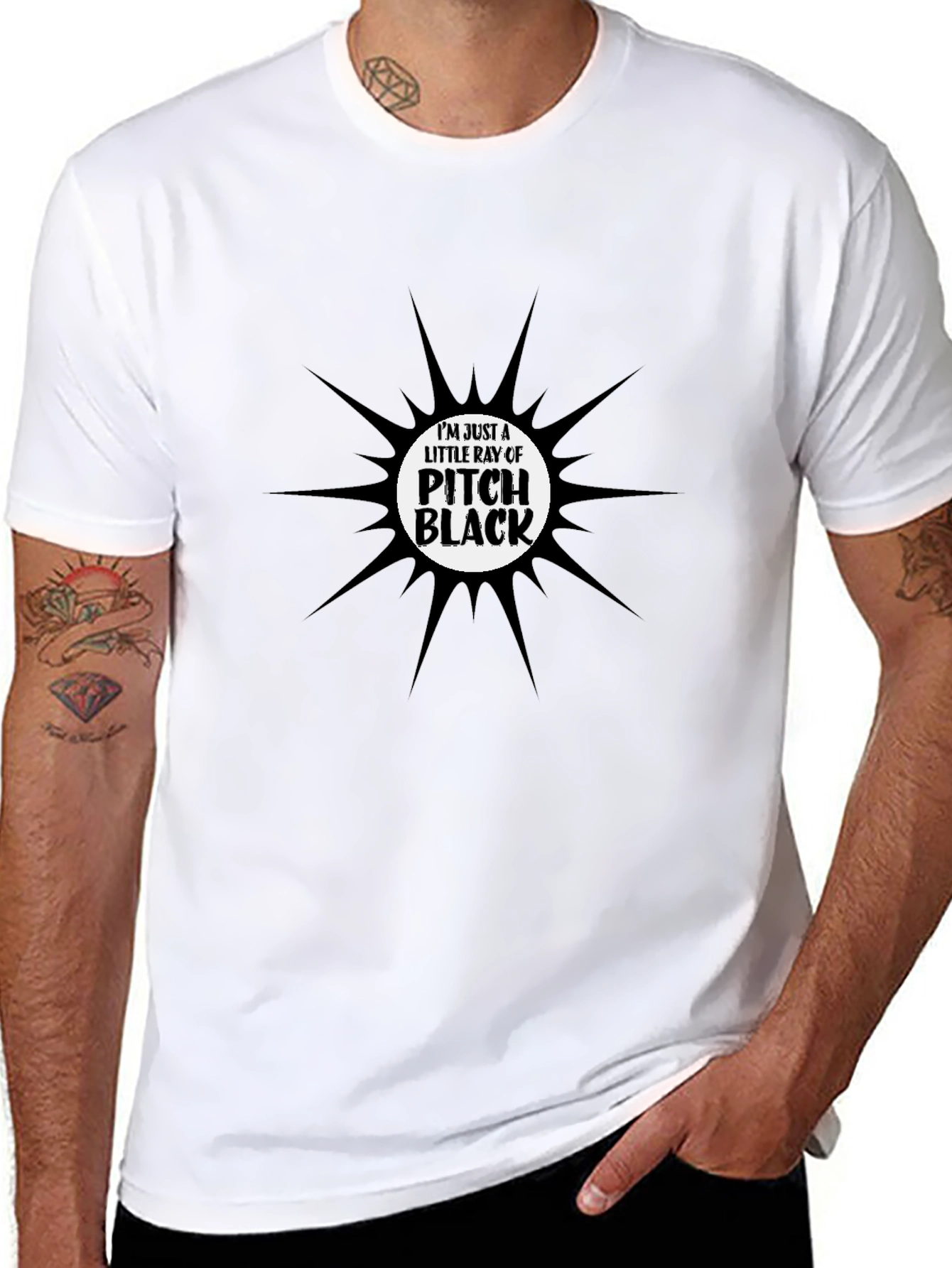 Im Just a Little Ray of Pitch Black T-Shirt
