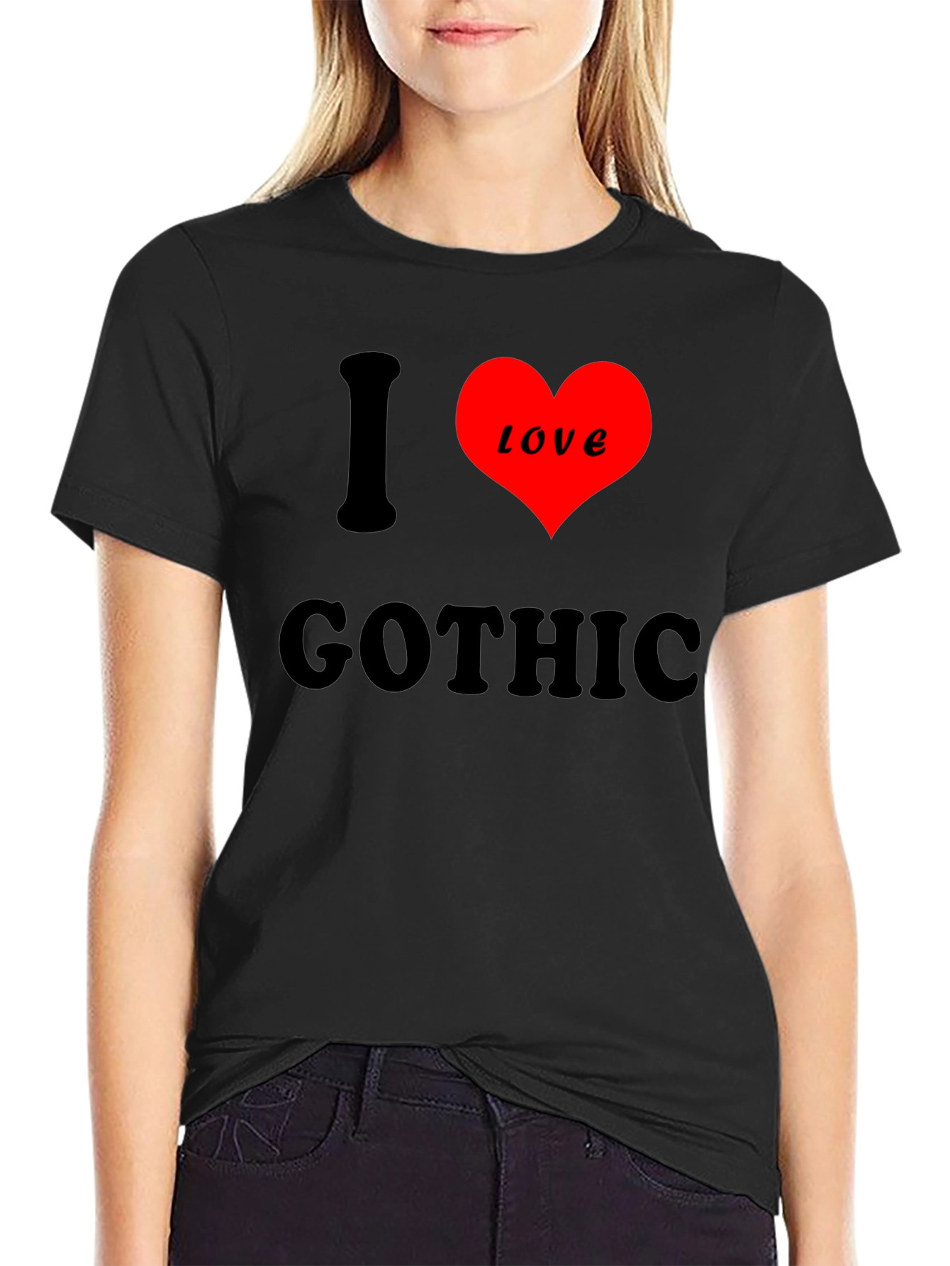 I Heart Love Gothic T-Shirt