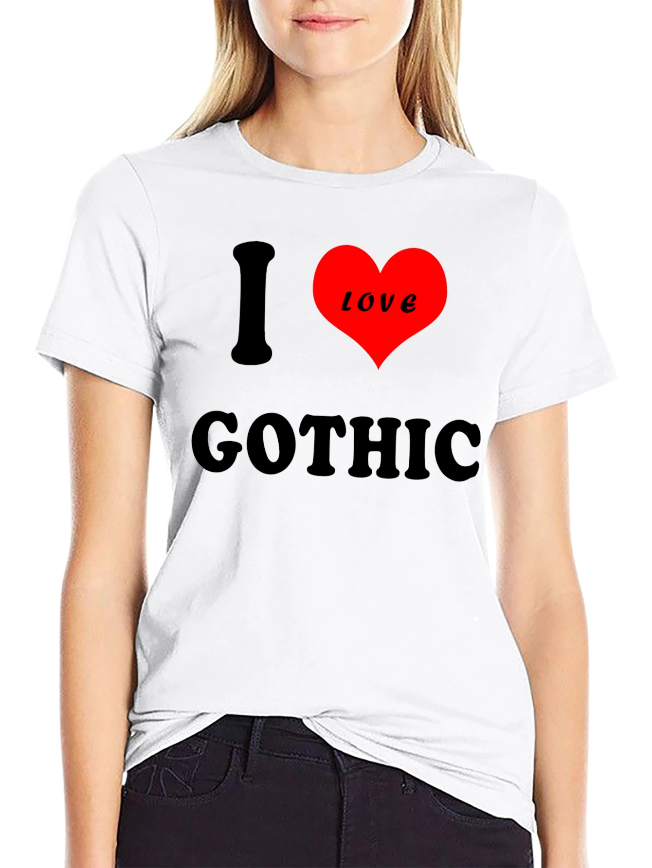 I Heart Love Gothic T-Shirt