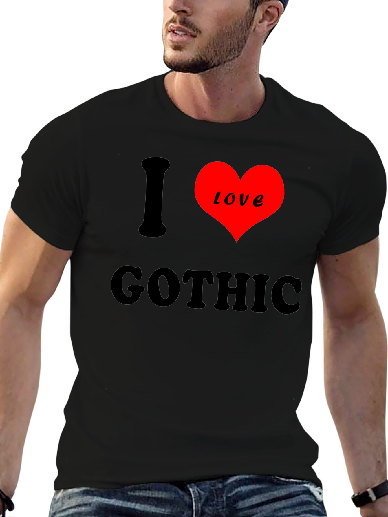 I Heart Love Gothic T-Shirt