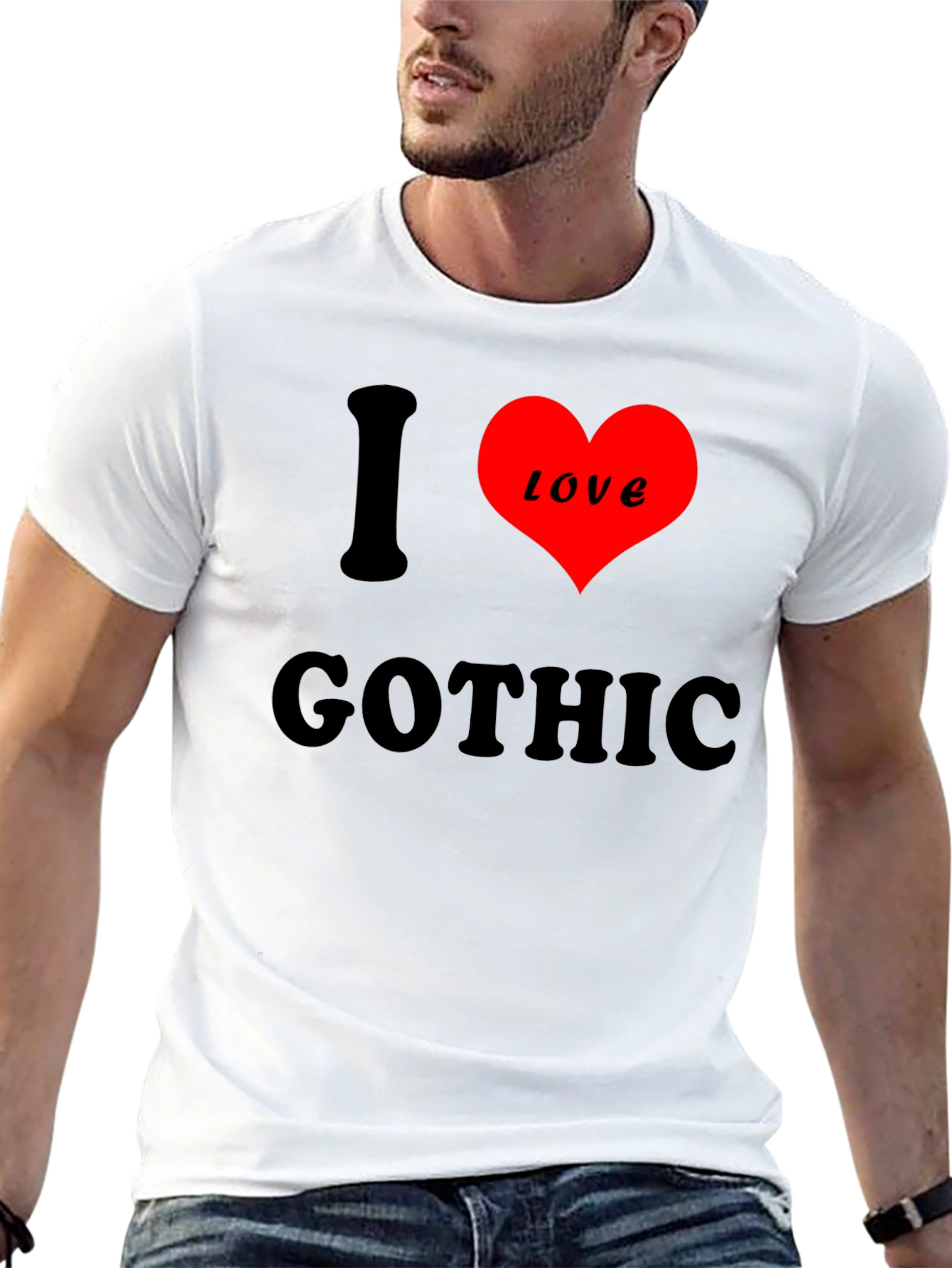 I Heart Love Gothic T-Shirt