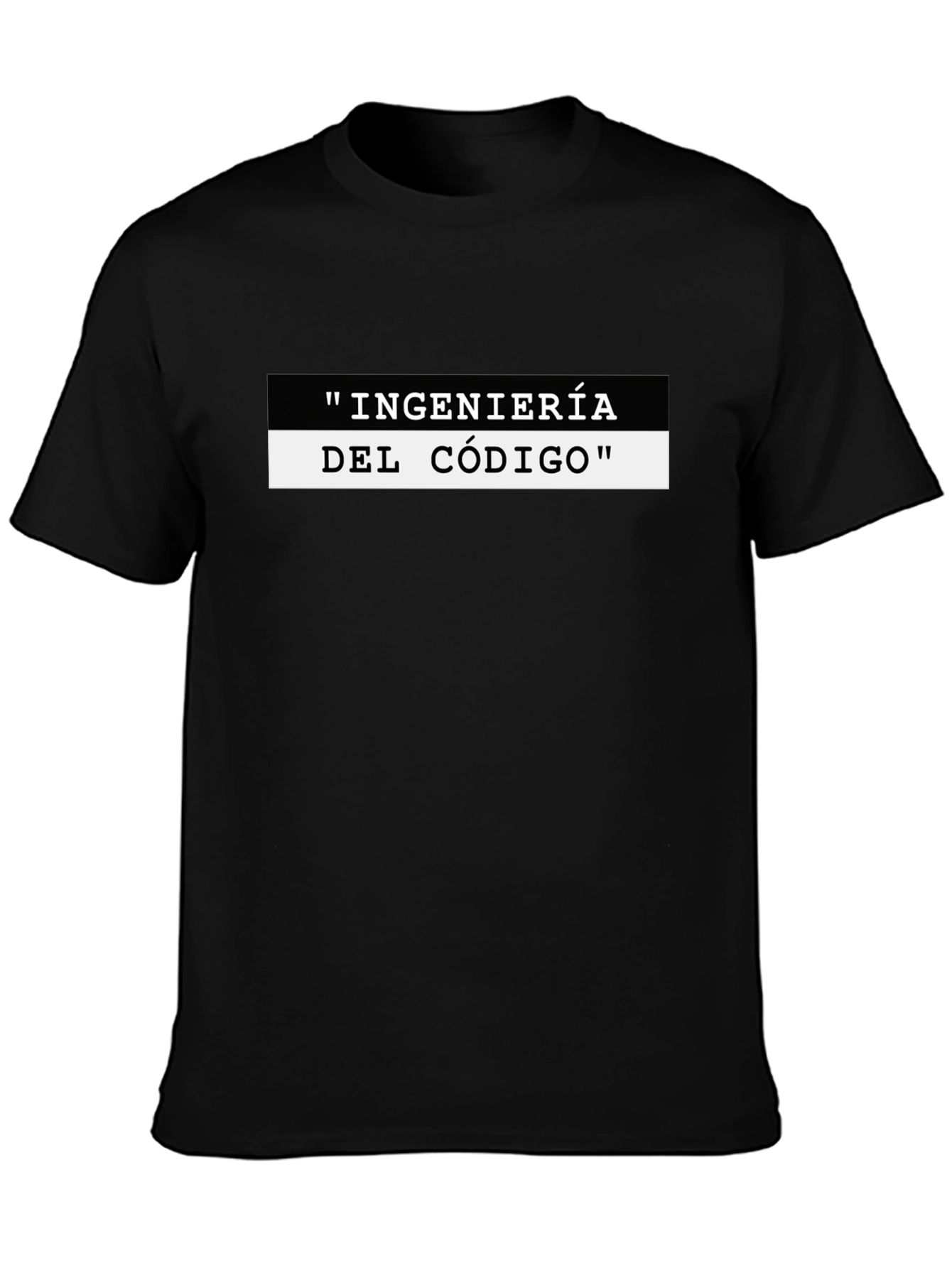 Ingeniería Del Código T-Shirt - Black