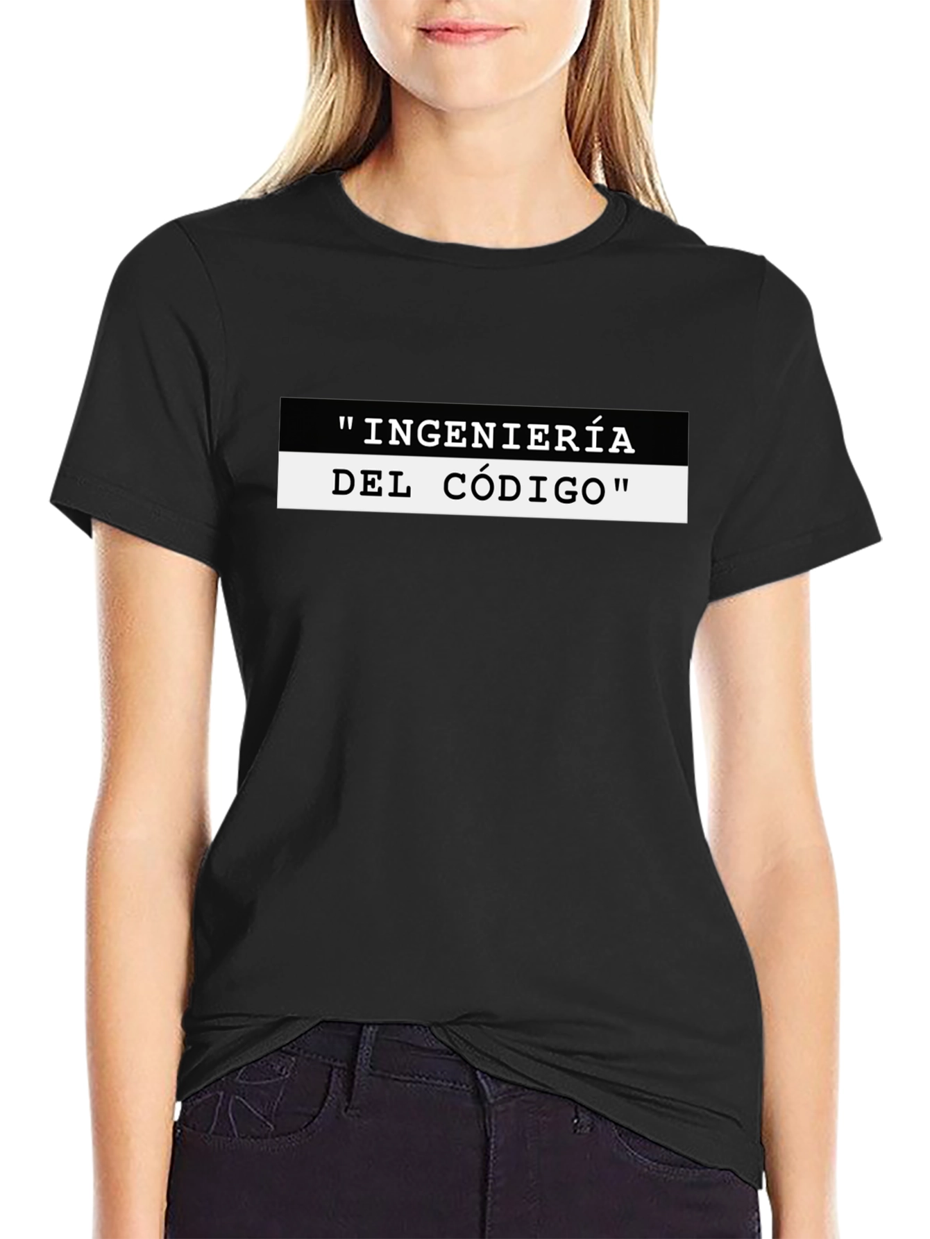 Ingeniería Del Código T-Shirt - Black