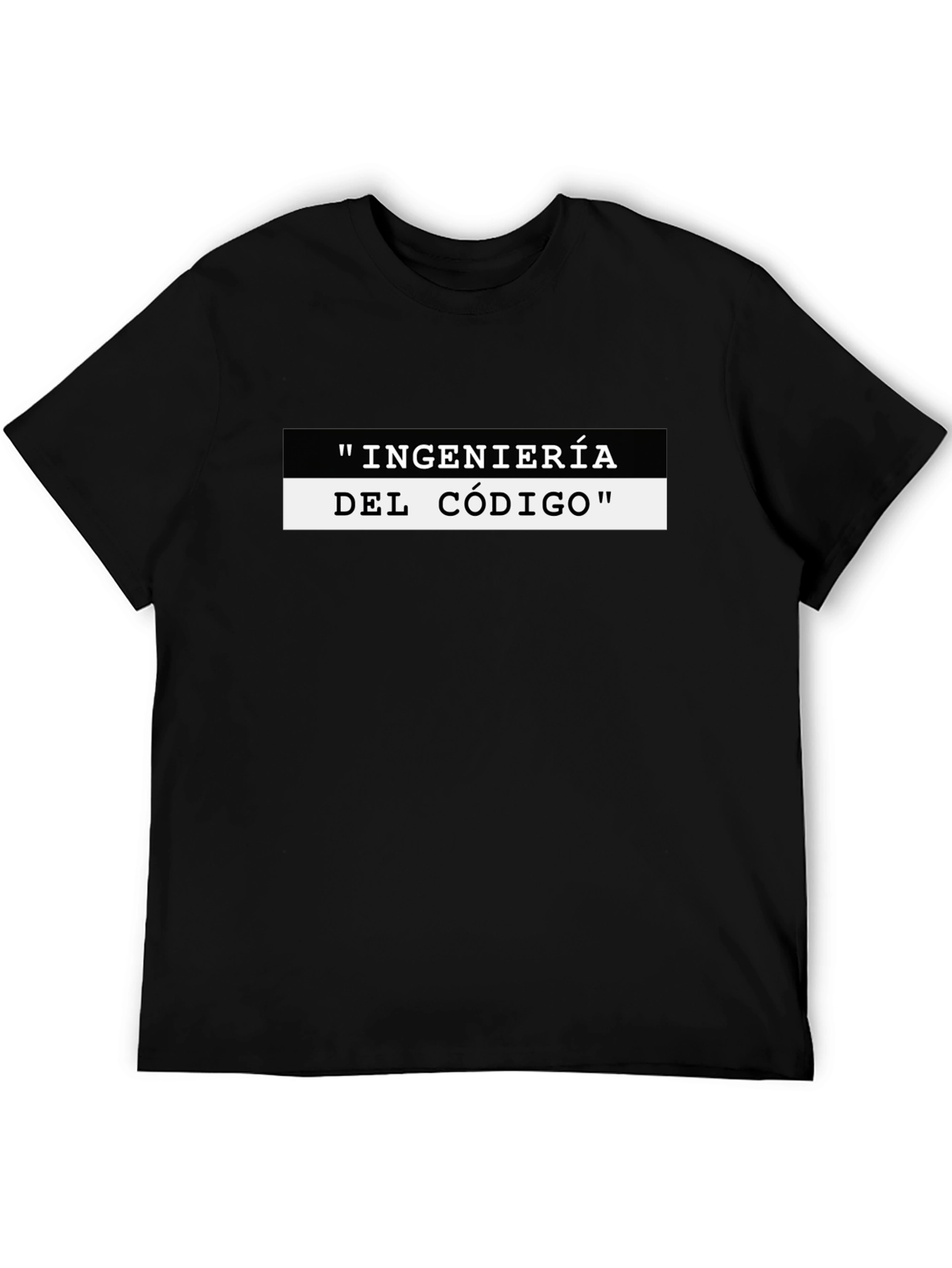 Ingeniería Del Código T-Shirt - Black
