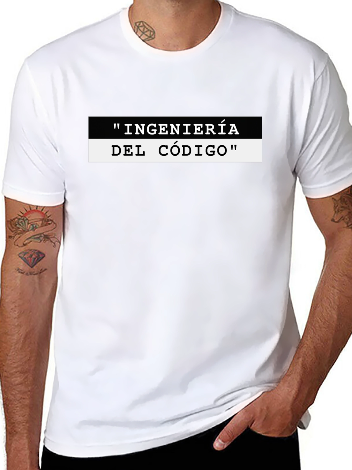 Ingeniería Del Código T-Shirt - Black
