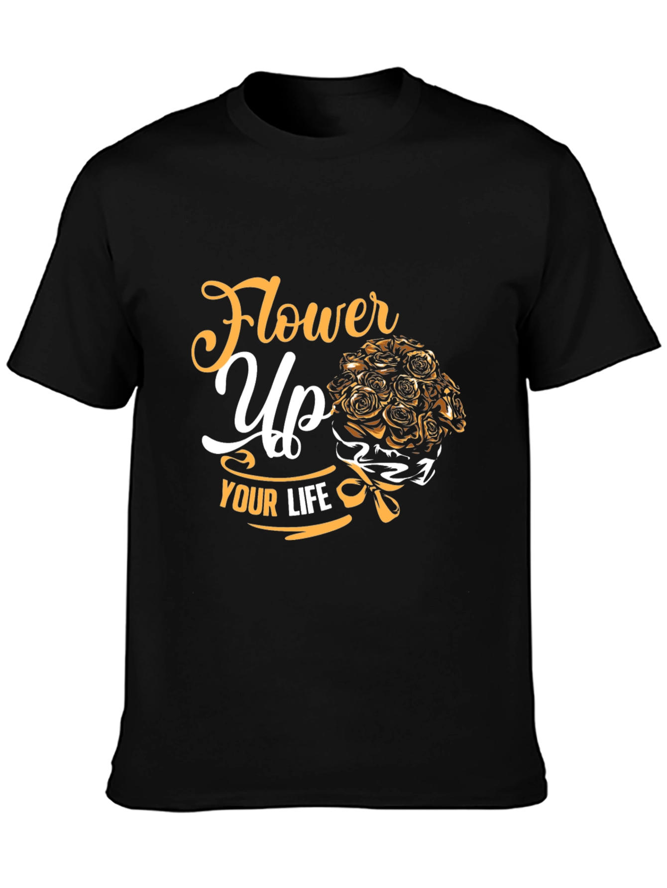 Flower Up Your Life Graphic Tee