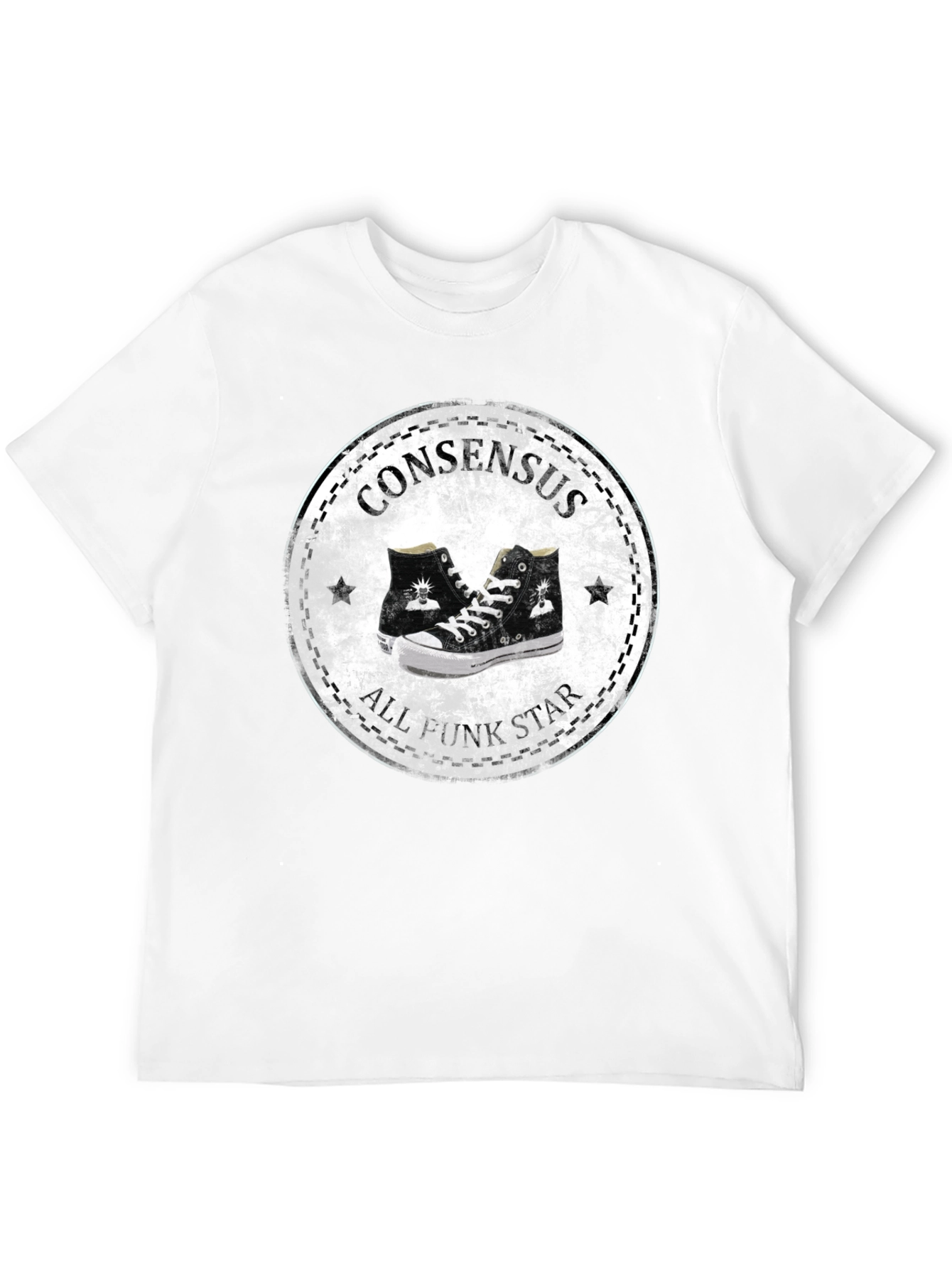 Consensus All Punk Star Graphic T-Shirt