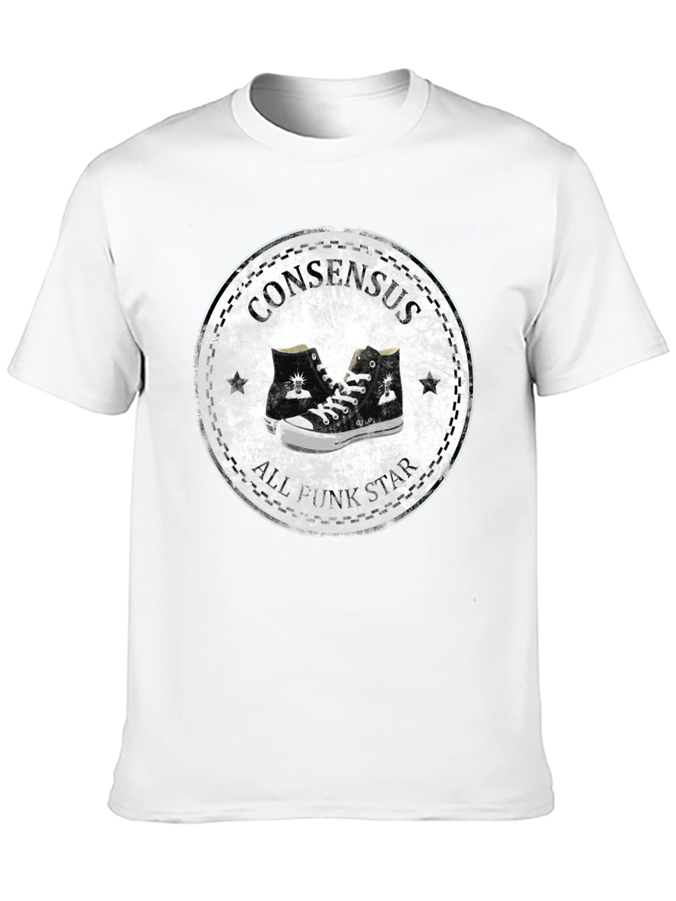 Consensus All Punk Star Graphic T-Shirt