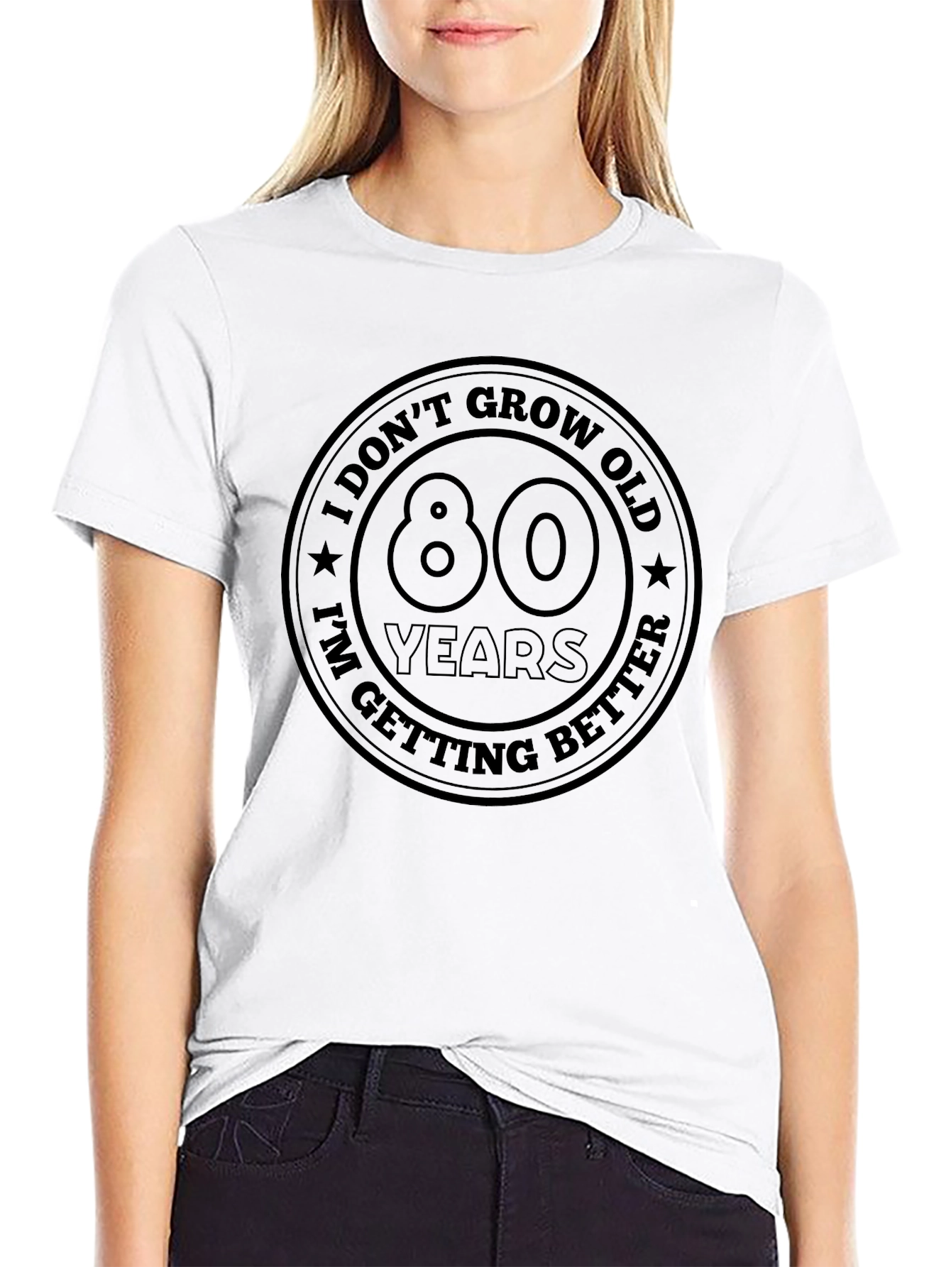80 Years I Dont Grow Old T-Shirt