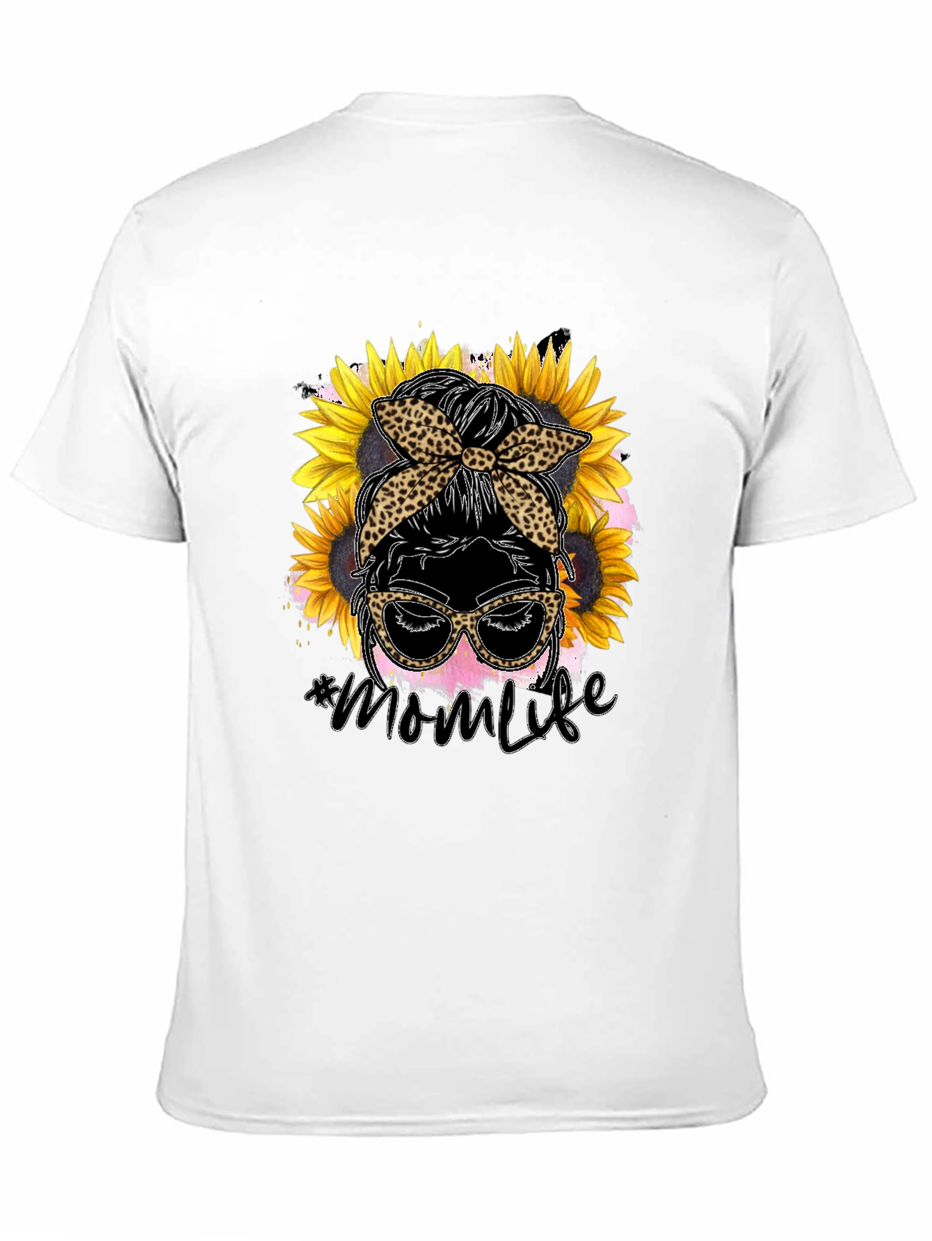 Mom Life Sunflower Graphic Tee
