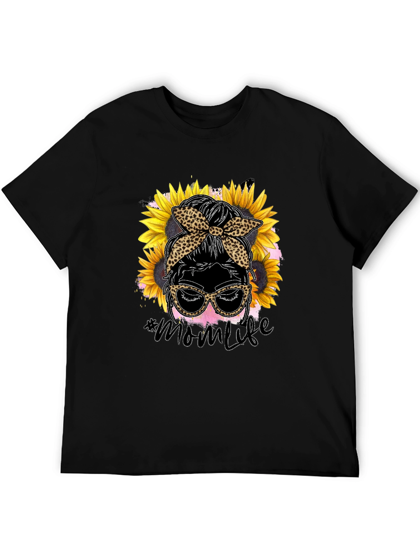 Mom Life Sunflower Graphic Tee
