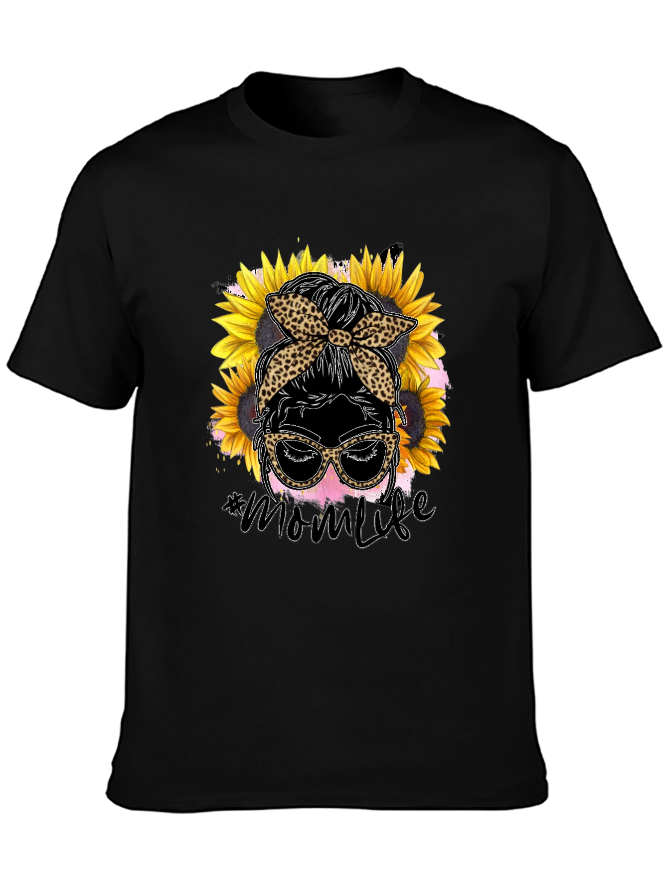 Mom Life Sunflower Graphic Tee