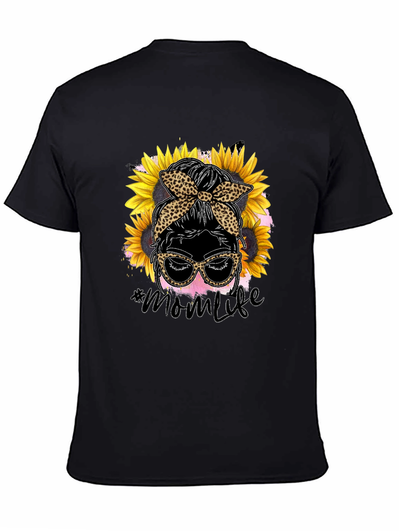 Mom Life Sunflower Graphic Tee