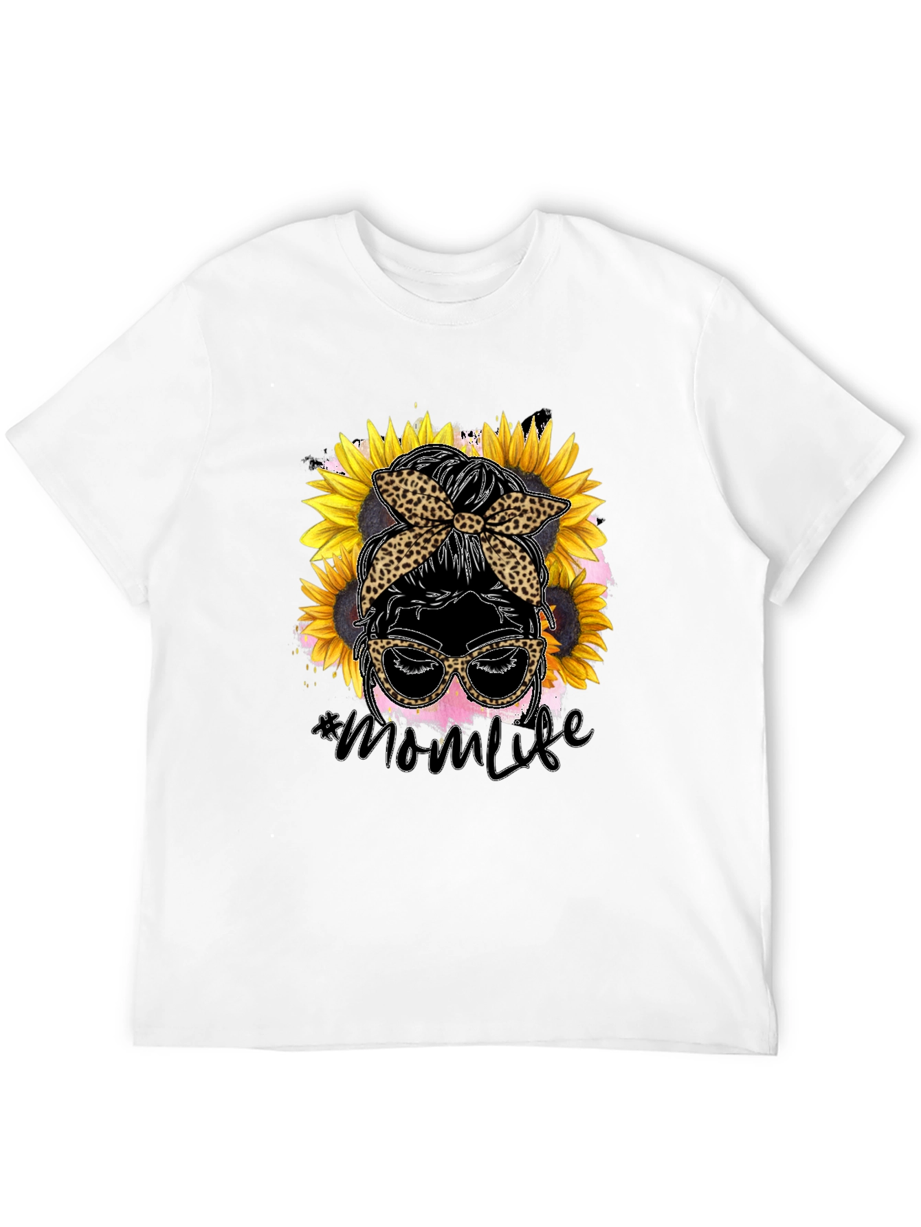 Mom Life Sunflower Graphic Tee