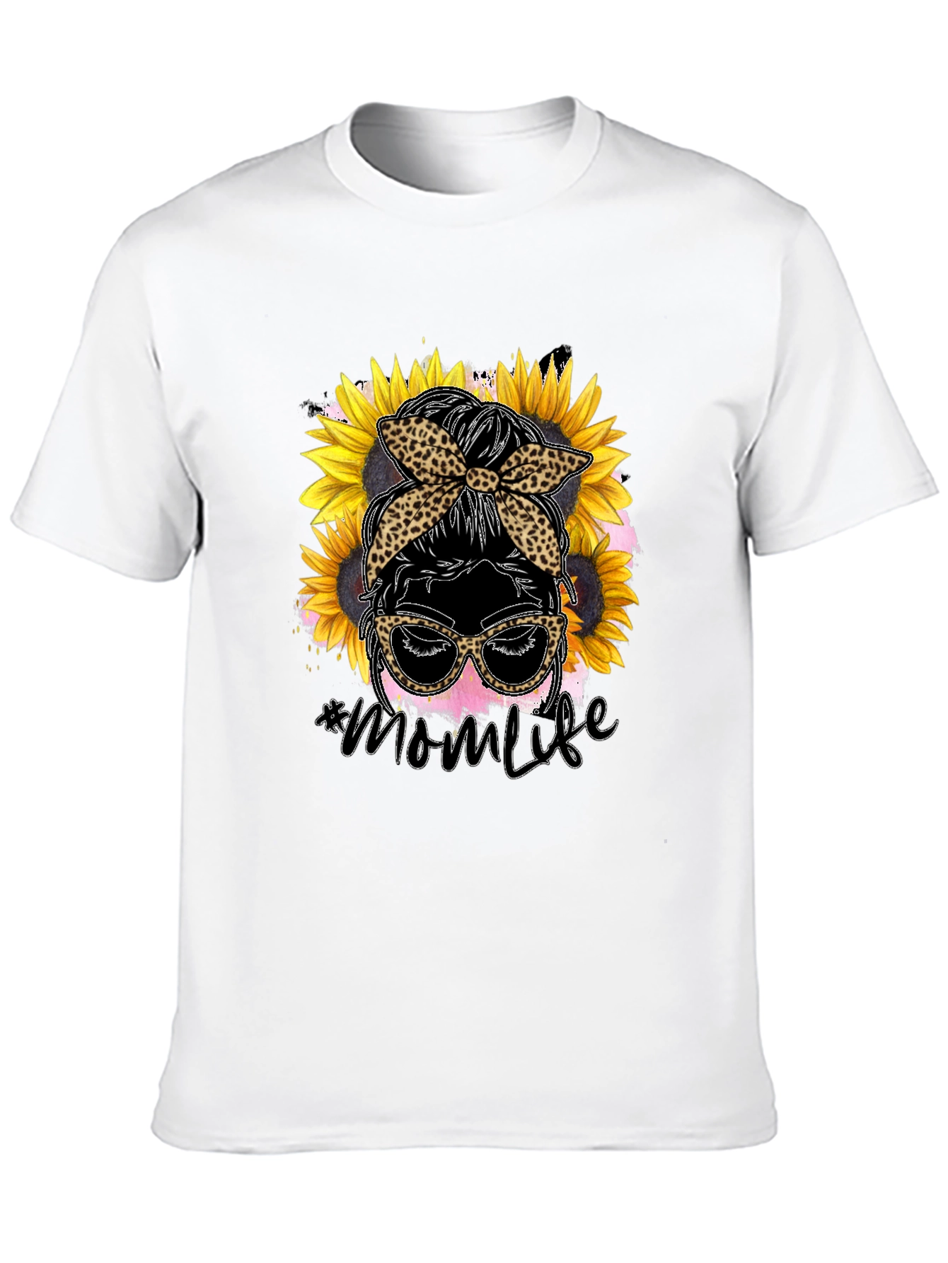 Mom Life Sunflower Graphic Tee
