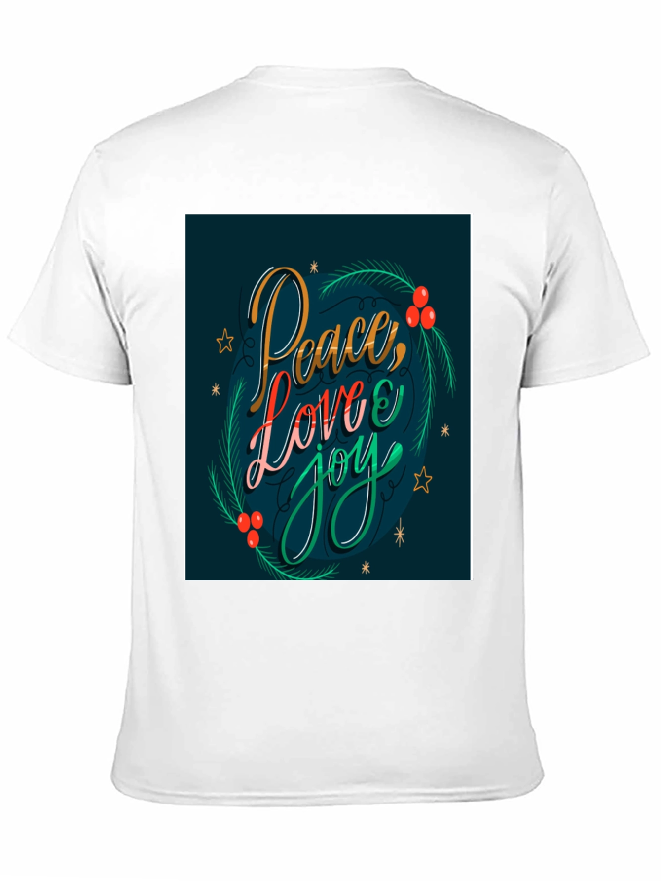 Peace Love Joy Christmas T-Shirt