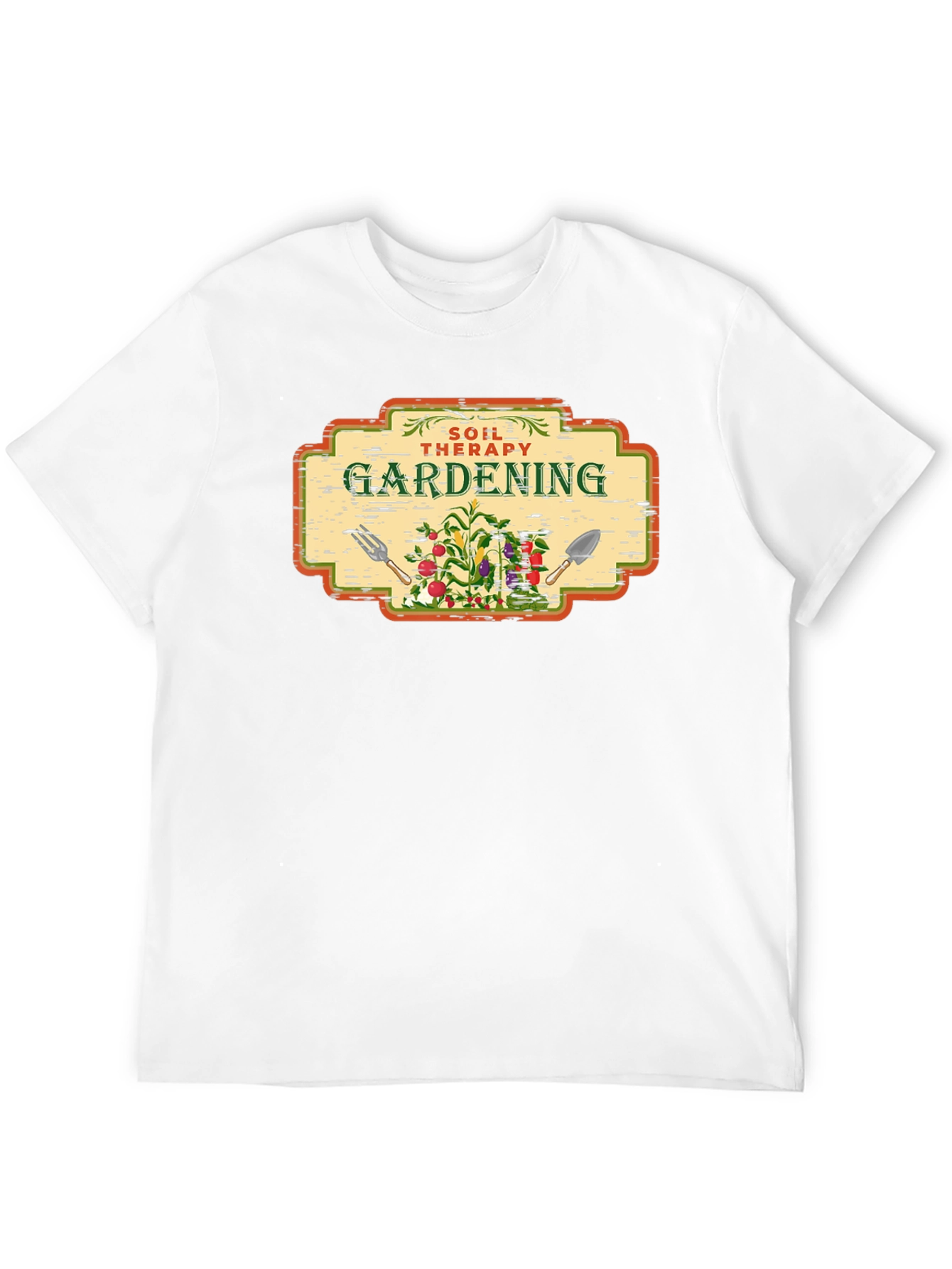 Gardening Soil Therapy T-Shirt - Black