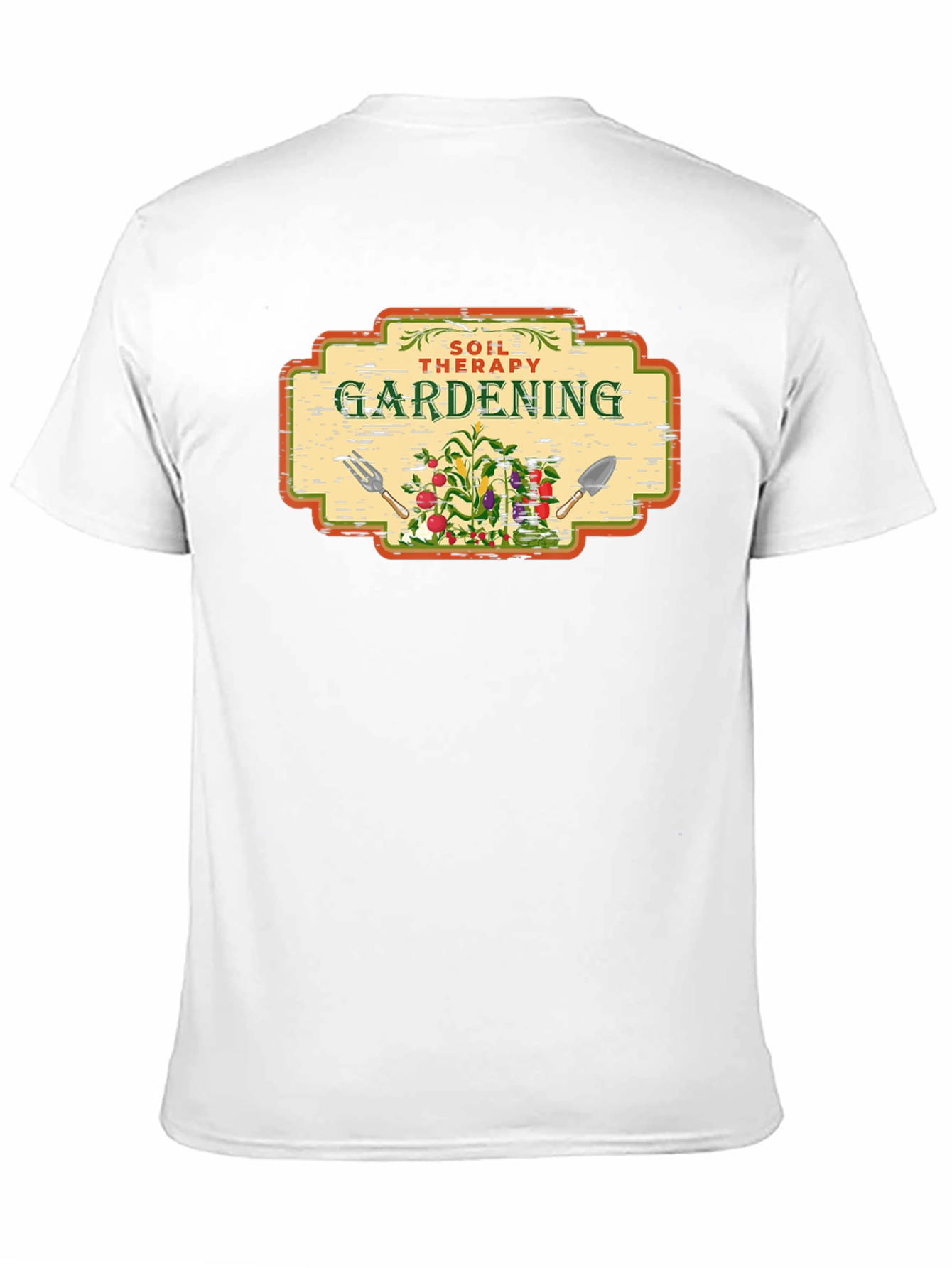 Gardening Soil Therapy T-Shirt - Black